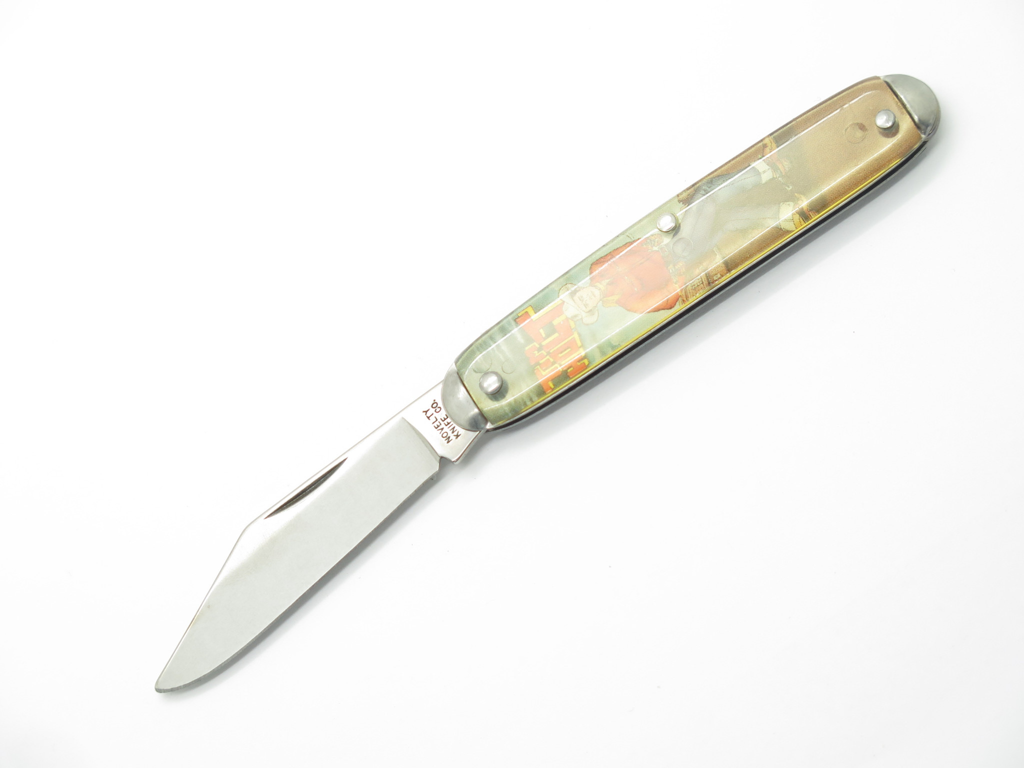 Vintage 1990s Novelty Knife Co USA Tim Holt Western 3.5