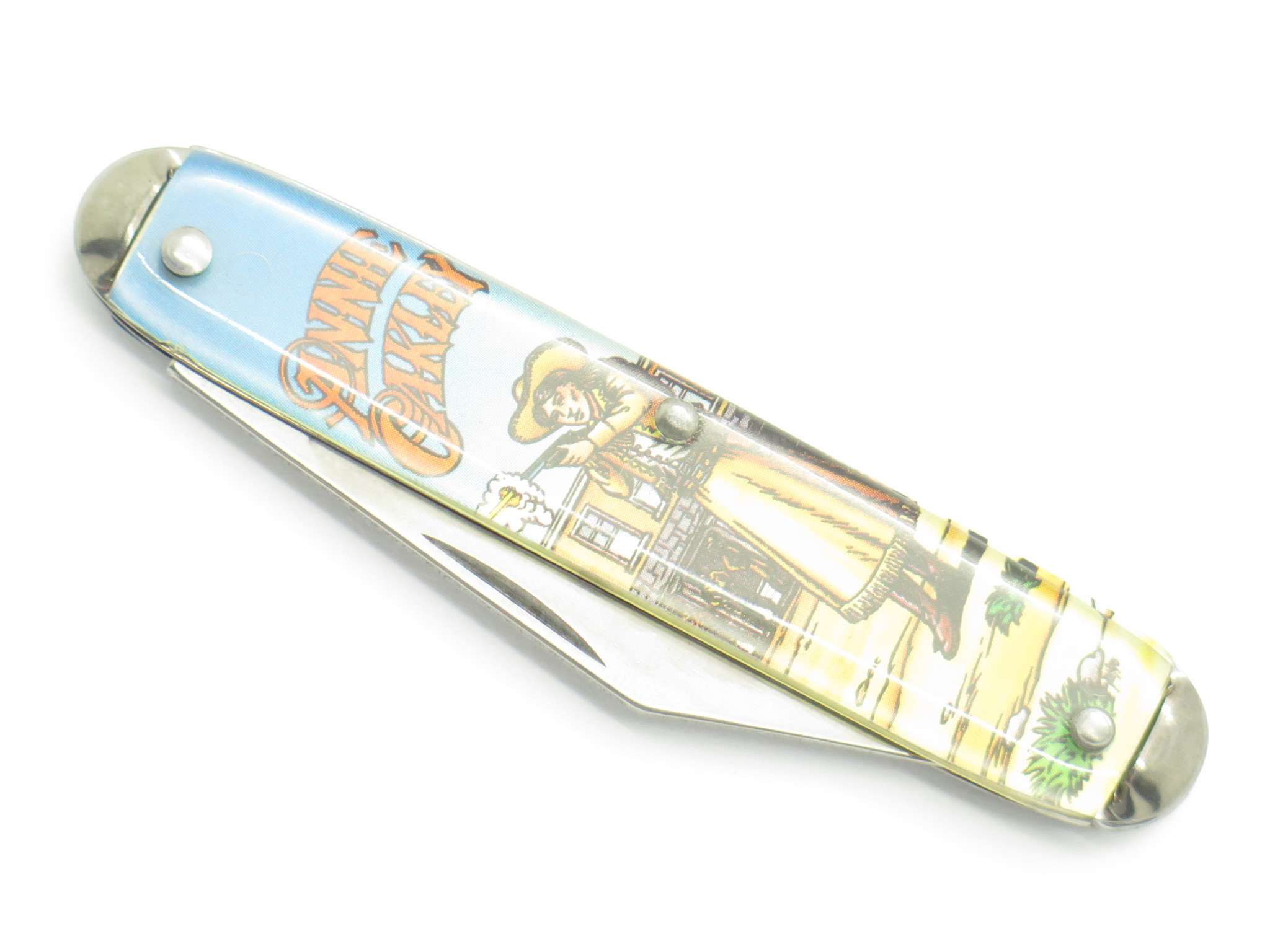 Vintage '90s Annie Oakley Western USA Novelty Knife Co 3.5