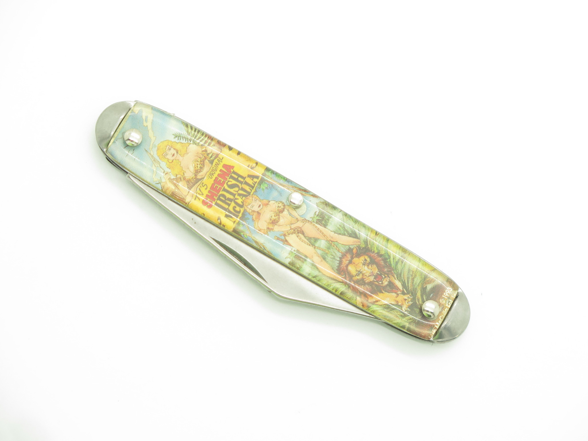 Vintage 1990s Novelty Knife Co Sheena Irish Mcalla USA 3.5