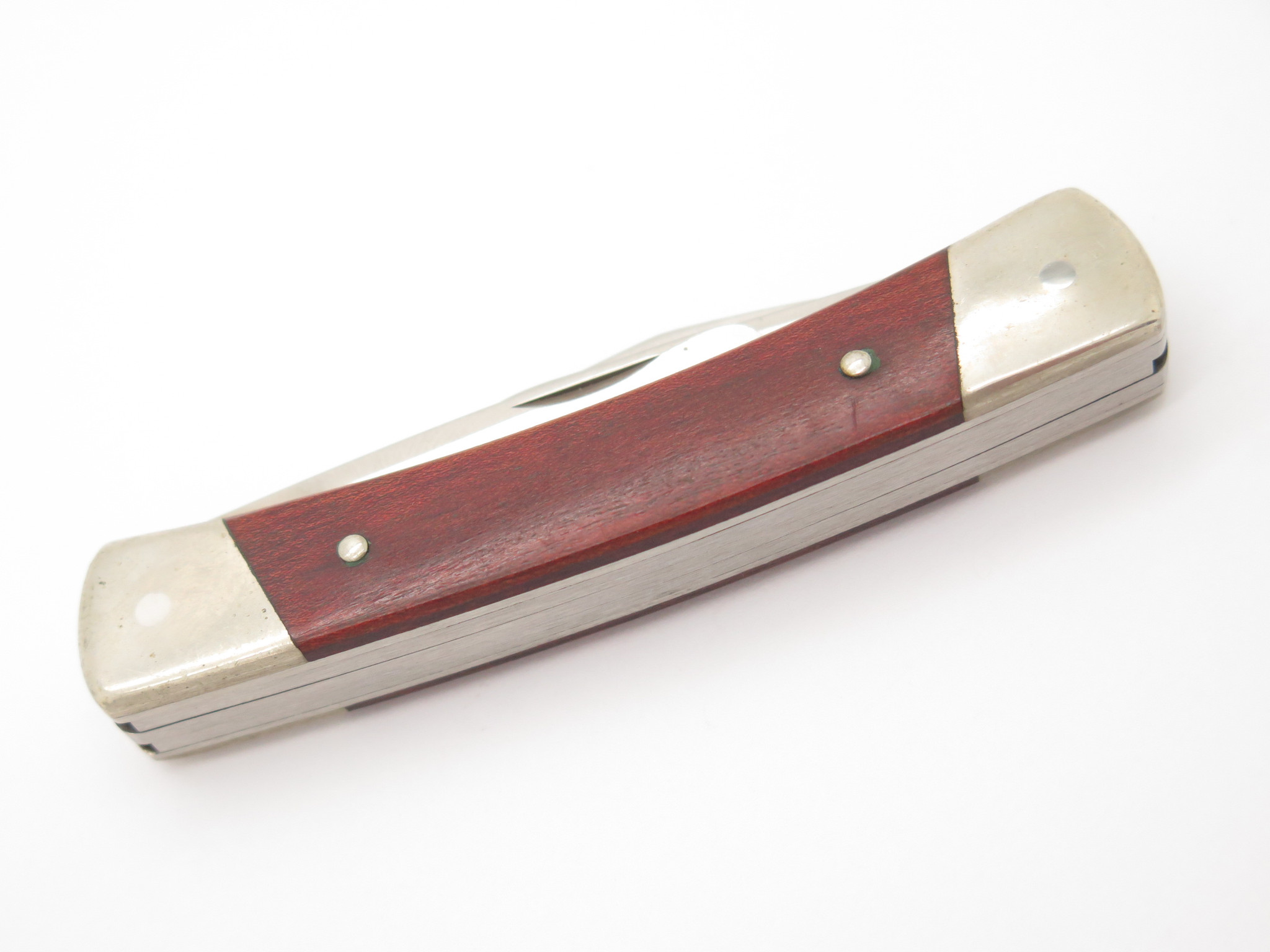 Buck 703 Colt 3 Blade Canoe Stockman Folding Pocket Knife Black Handle