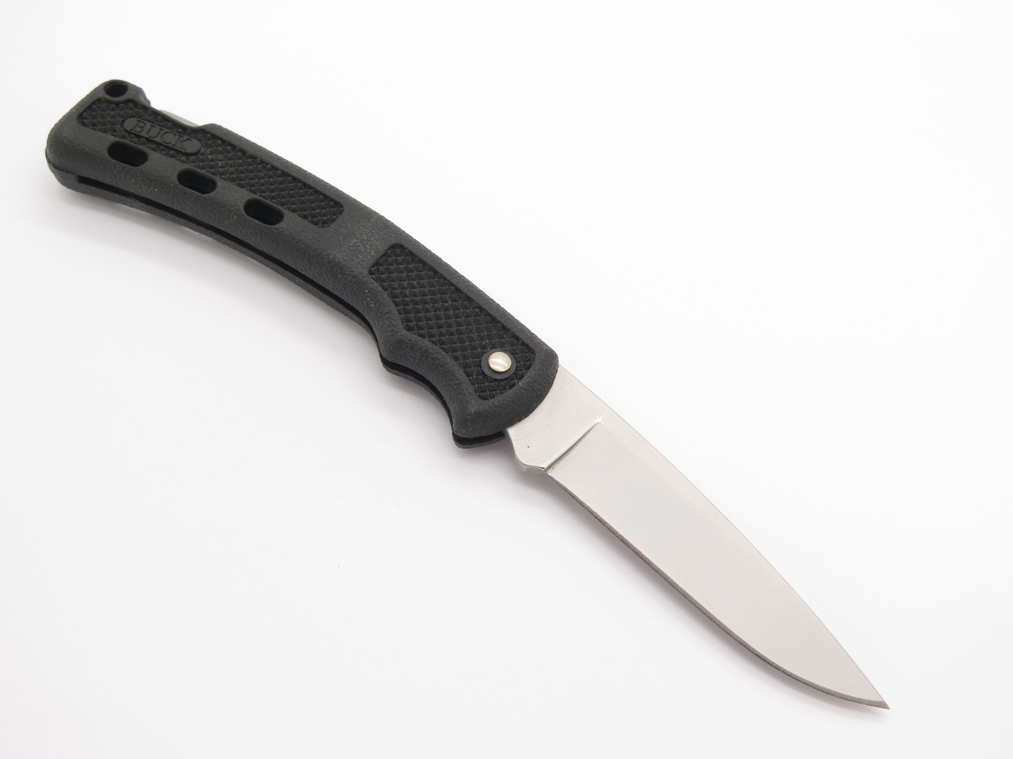 1997 Buck 444 Bucklite Ducks Unlimited Lockback Folding Pocket Knife