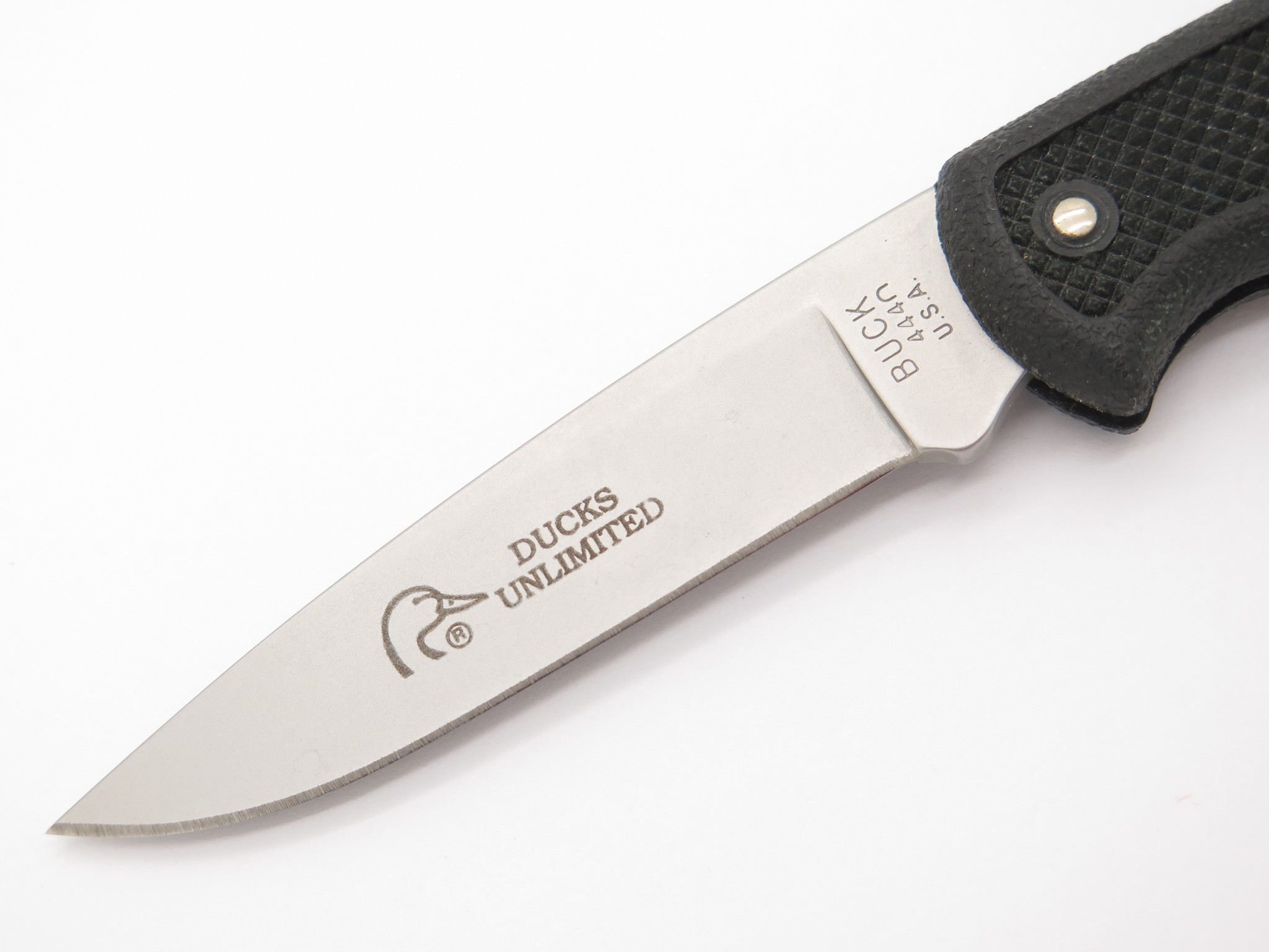 1997 Buck 444 Bucklite Ducks Unlimited Lockback Folding Pocket Knife