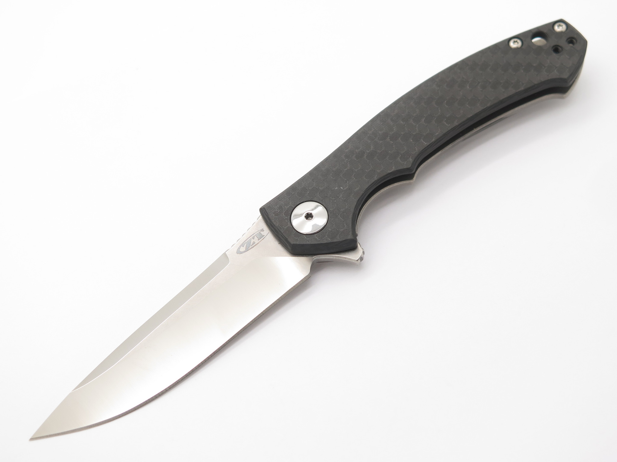 ZT Zero Tolerance 0450CFZDP ZDP-189 Carbon Fiber Framelock Folding