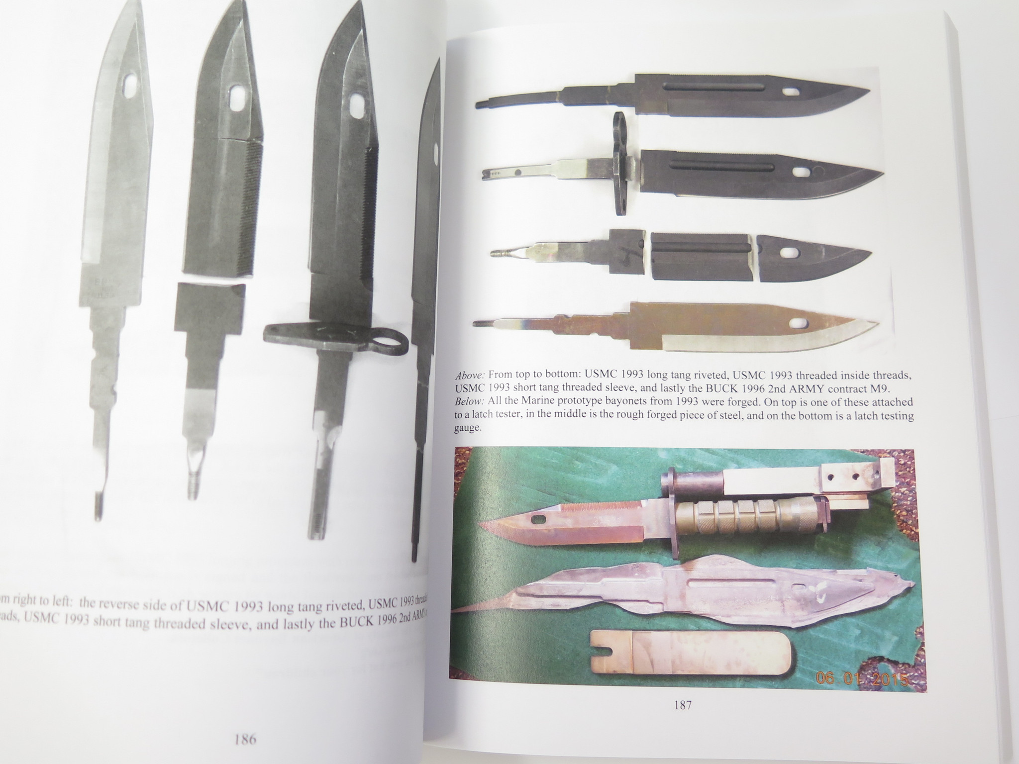 Limited Edition Buck 188 Knife Phrobis M9 Bayonet History Book by