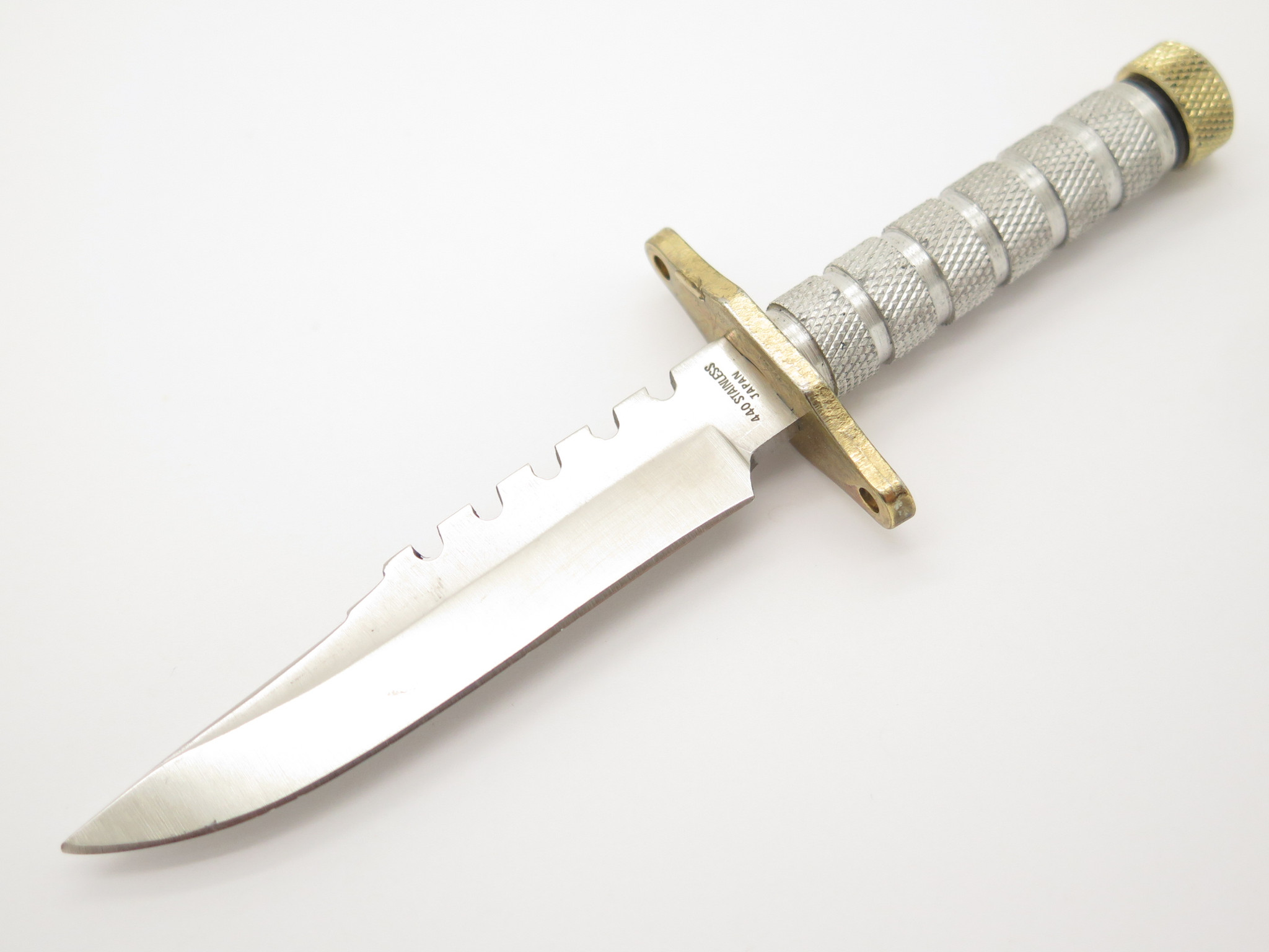 Vtg 1980s Explorer Seki Japan Survival Fixed Bowie Knife
