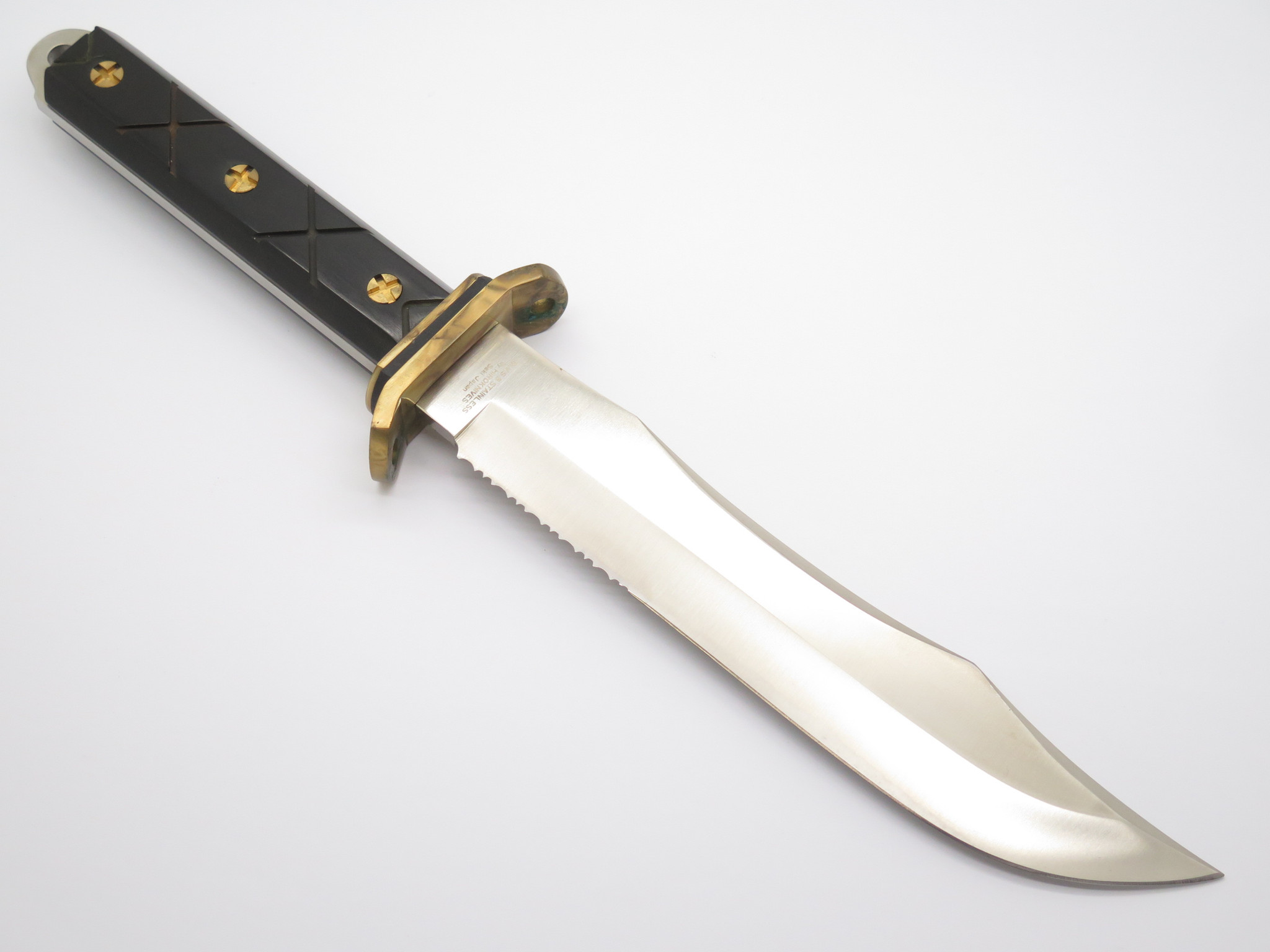 Vintage Tsuge Combat-I TS-23 Hiro Seki Japan Fixed Blade Survival Vintage Tsuge Combat-I TS-23 Hiro Seki Japan Fixed Blade Survival