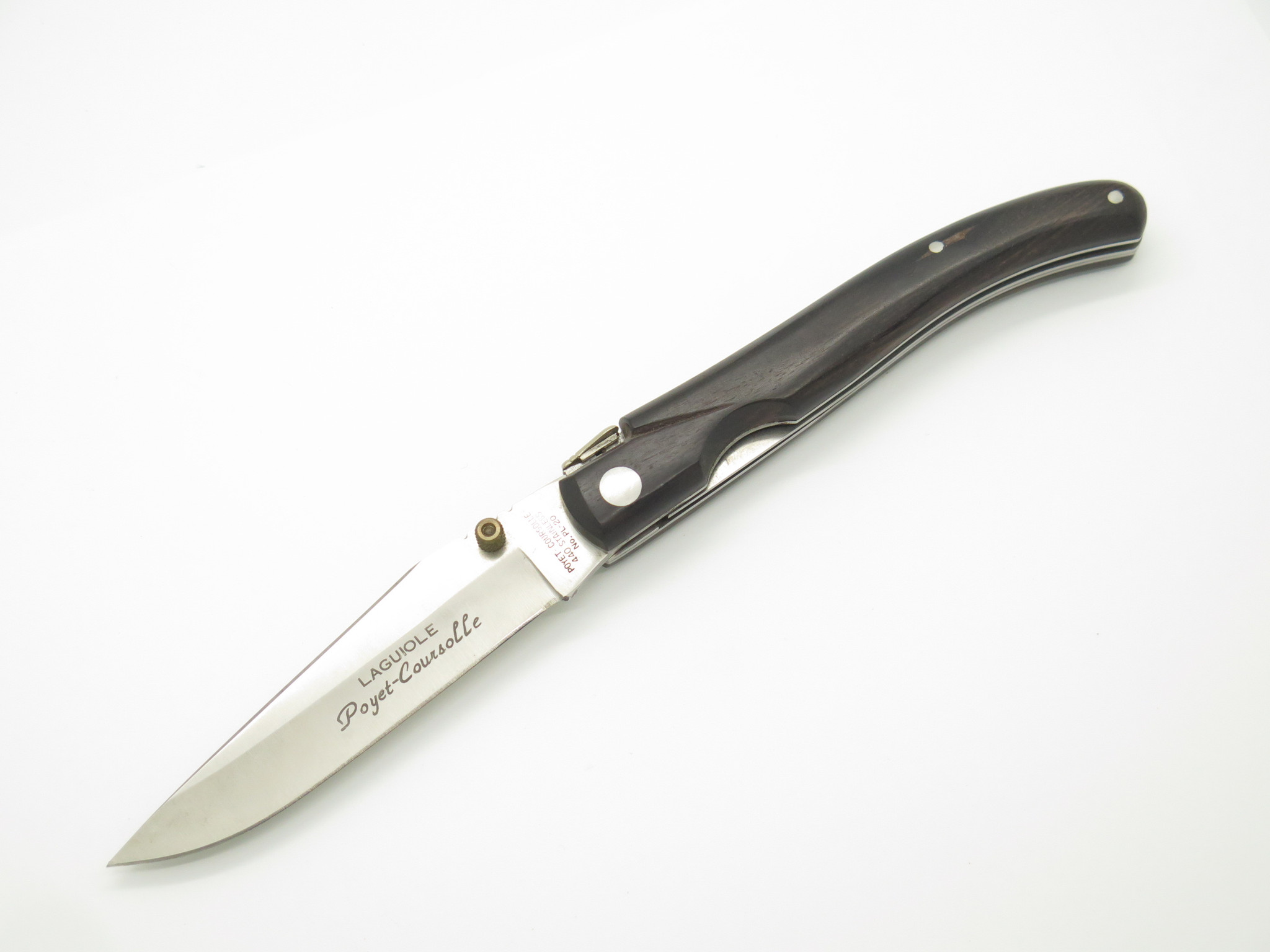 Vtg 80s Laguiole Coursolle PL-20 Seki Japan 4.6