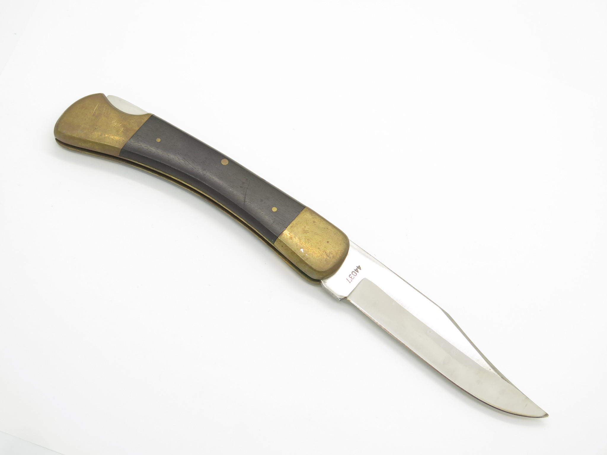 ヴェルサーチ　ナイフ Vintage 1980s Klein 44037 Seki Japan Brass Wood 5