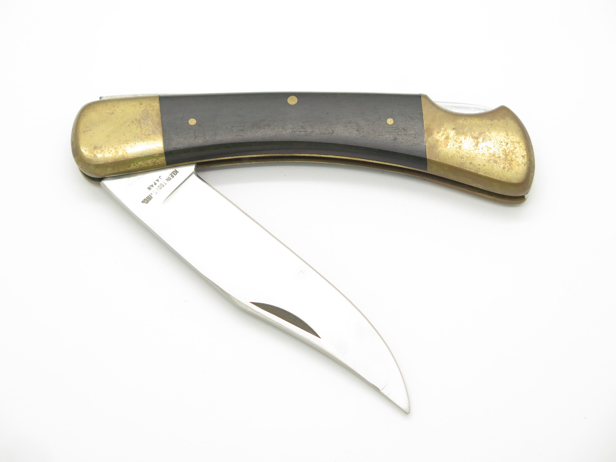 ゲンキ Vintage 1980s Klein 44037 Seki Japan Brass Wood 5