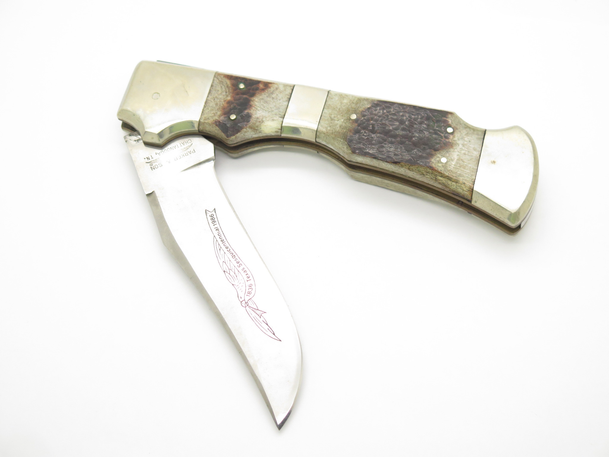 Vintage 1986 Parker Texas Sesquicentennial Seki Japan Folding