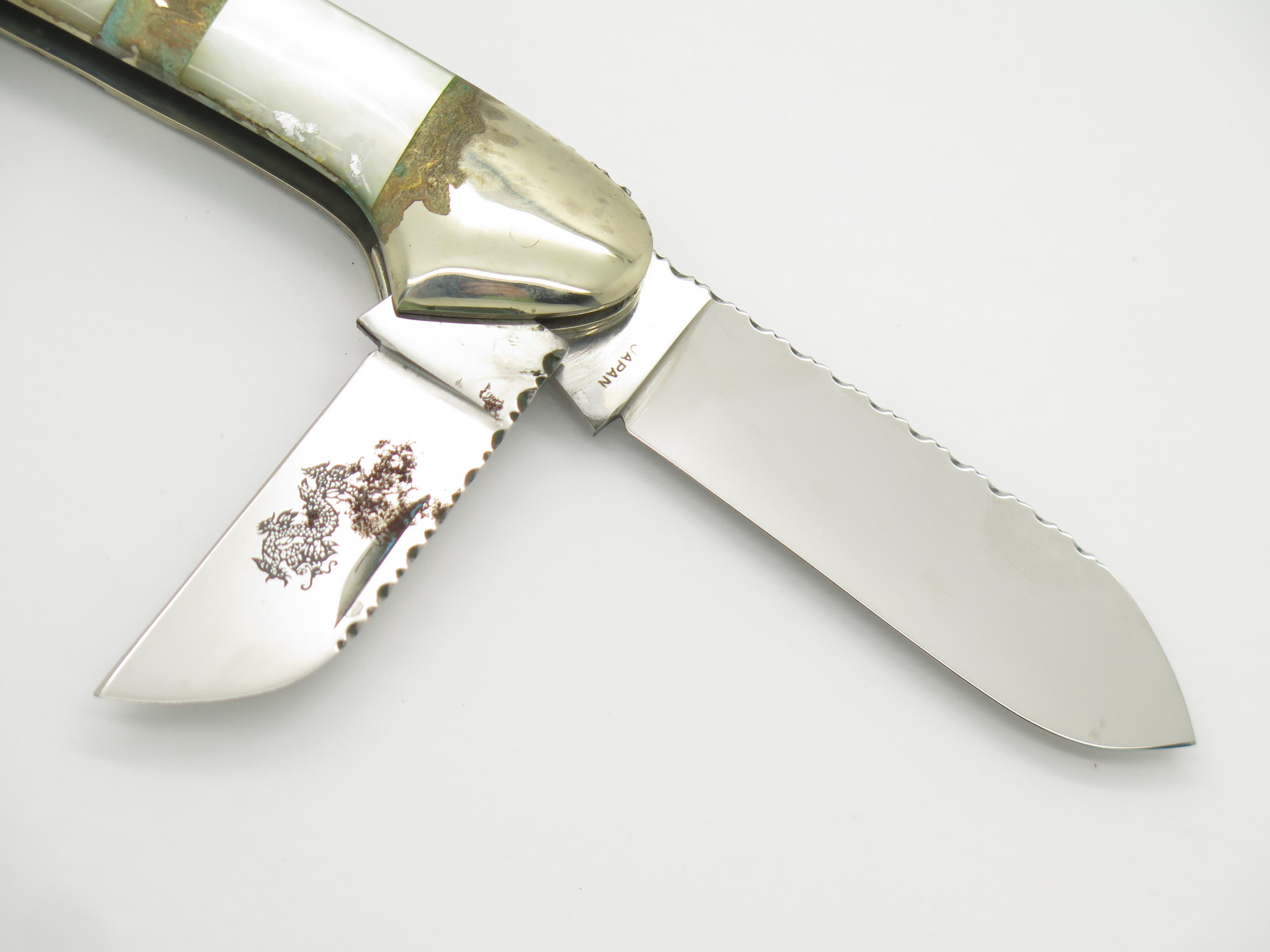 kumakumapochi【ジュモー】⭐アンティークリプロ⭐ヴィンテージ Vtg '80s Parker Custom Seki Japan Mop Pearl Canoe Excalibur
