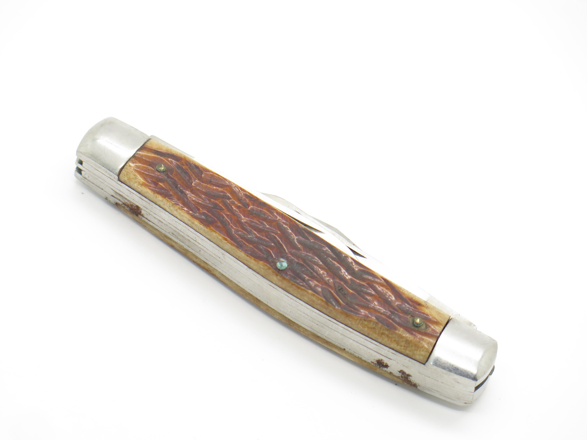 Vintage 1960s Prototype K-405 Jigged Bone Seki Japan 3.87