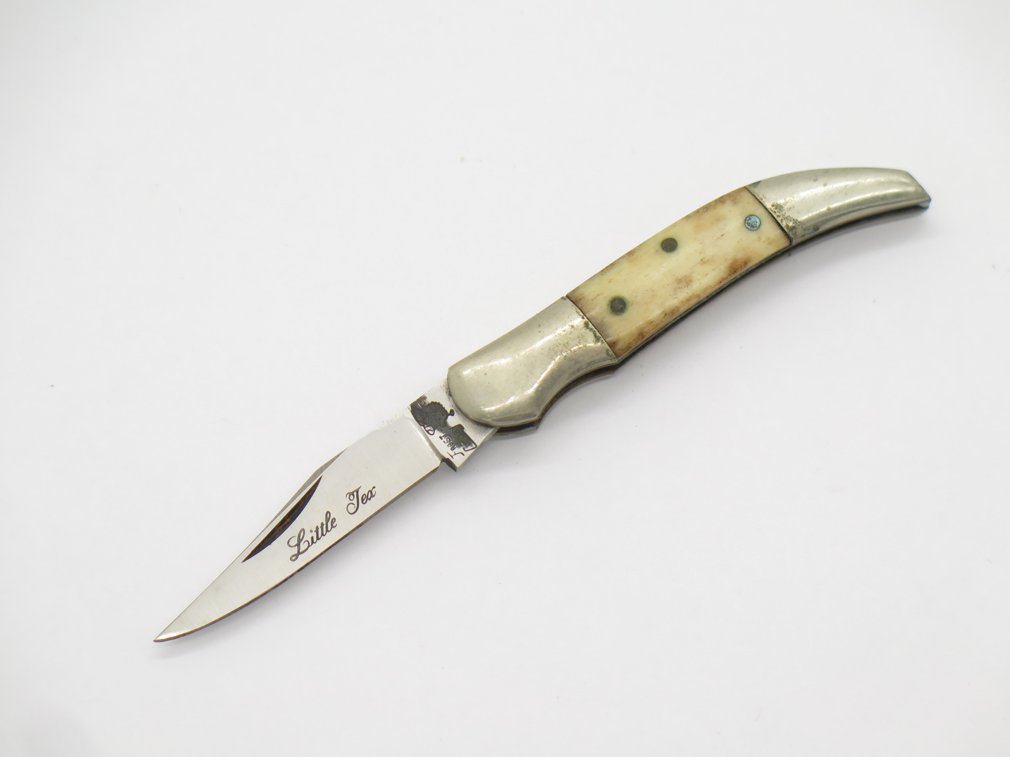 Vtg 80s Frost Cutlery Little Tex Seki Japan Mini 2.25