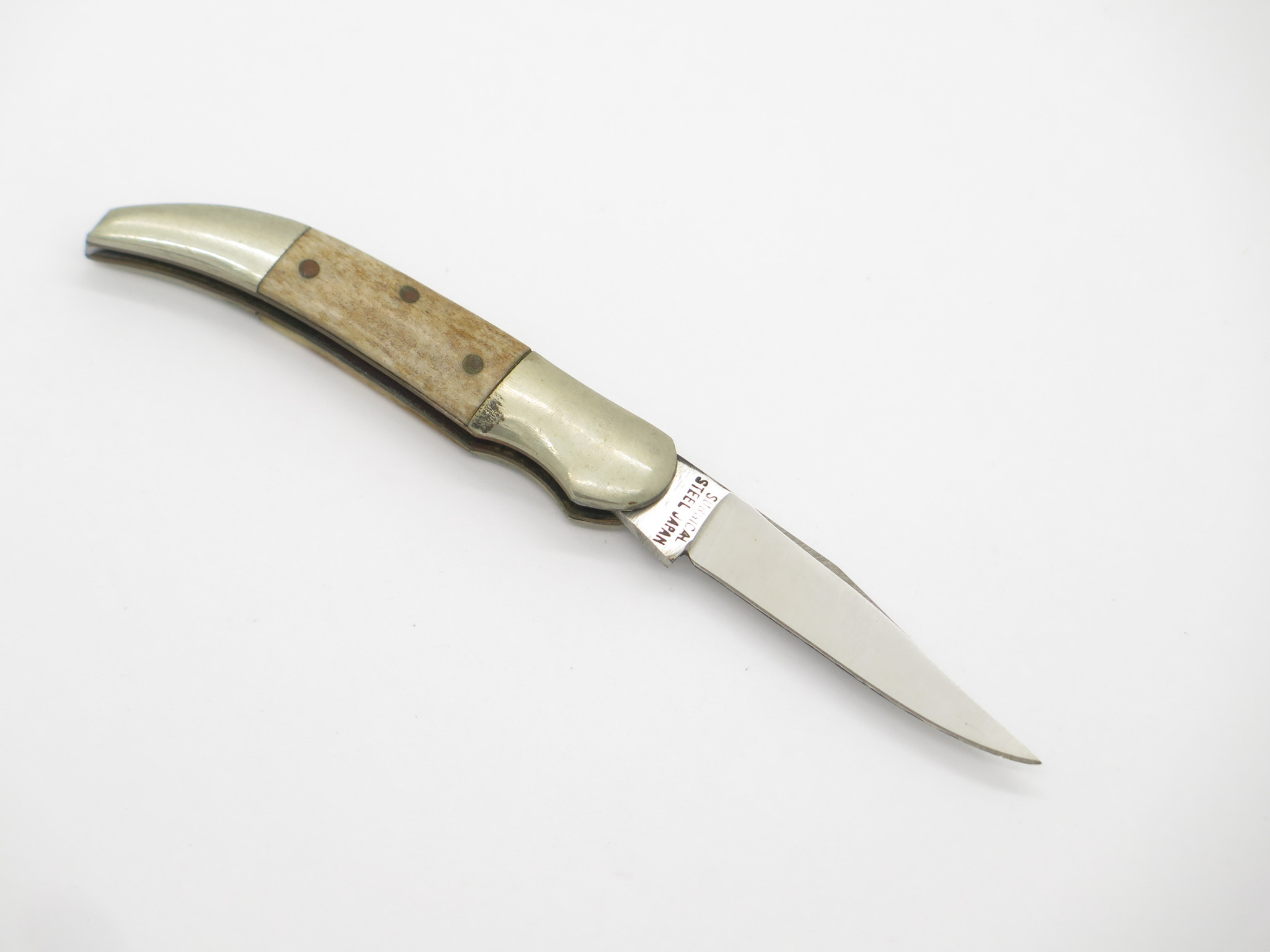 Vtg 80s Frost Cutlery Little Tex Seki Japan Mini 2.25