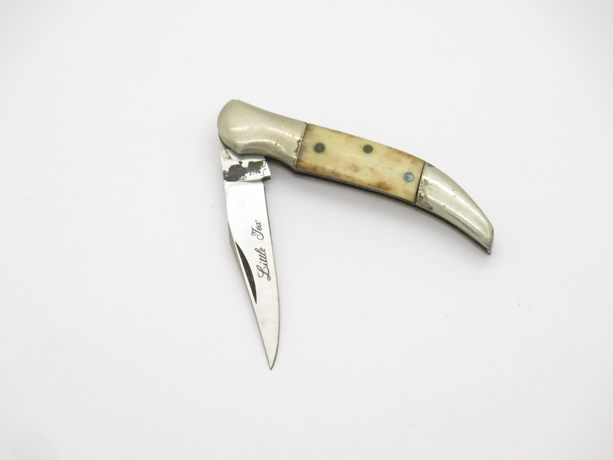 Vtg 80s Frost Cutlery Little Tex Seki Japan Mini 2.25