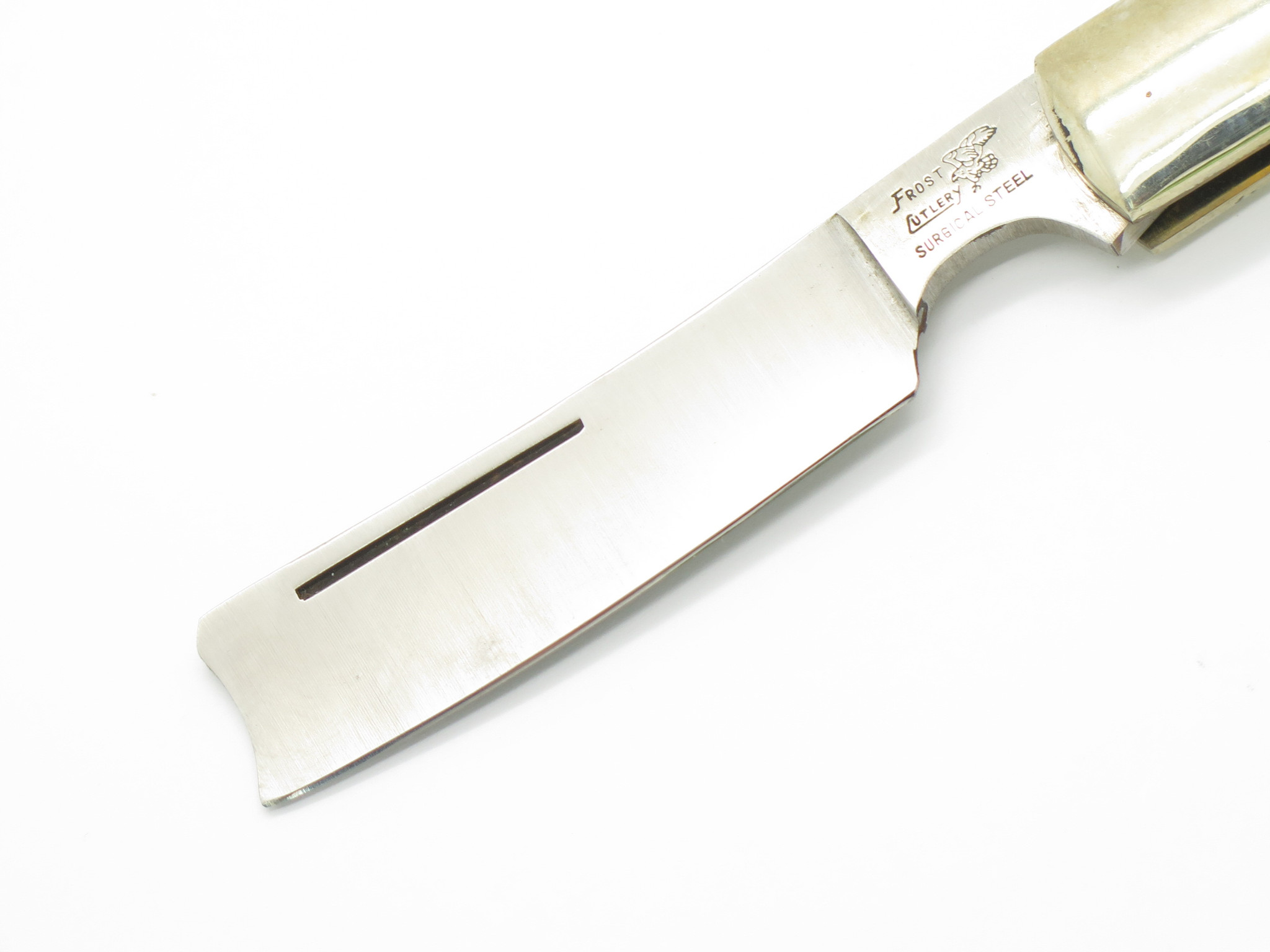 Vtg 1980s Frost Razor Seki Japan Wood 4