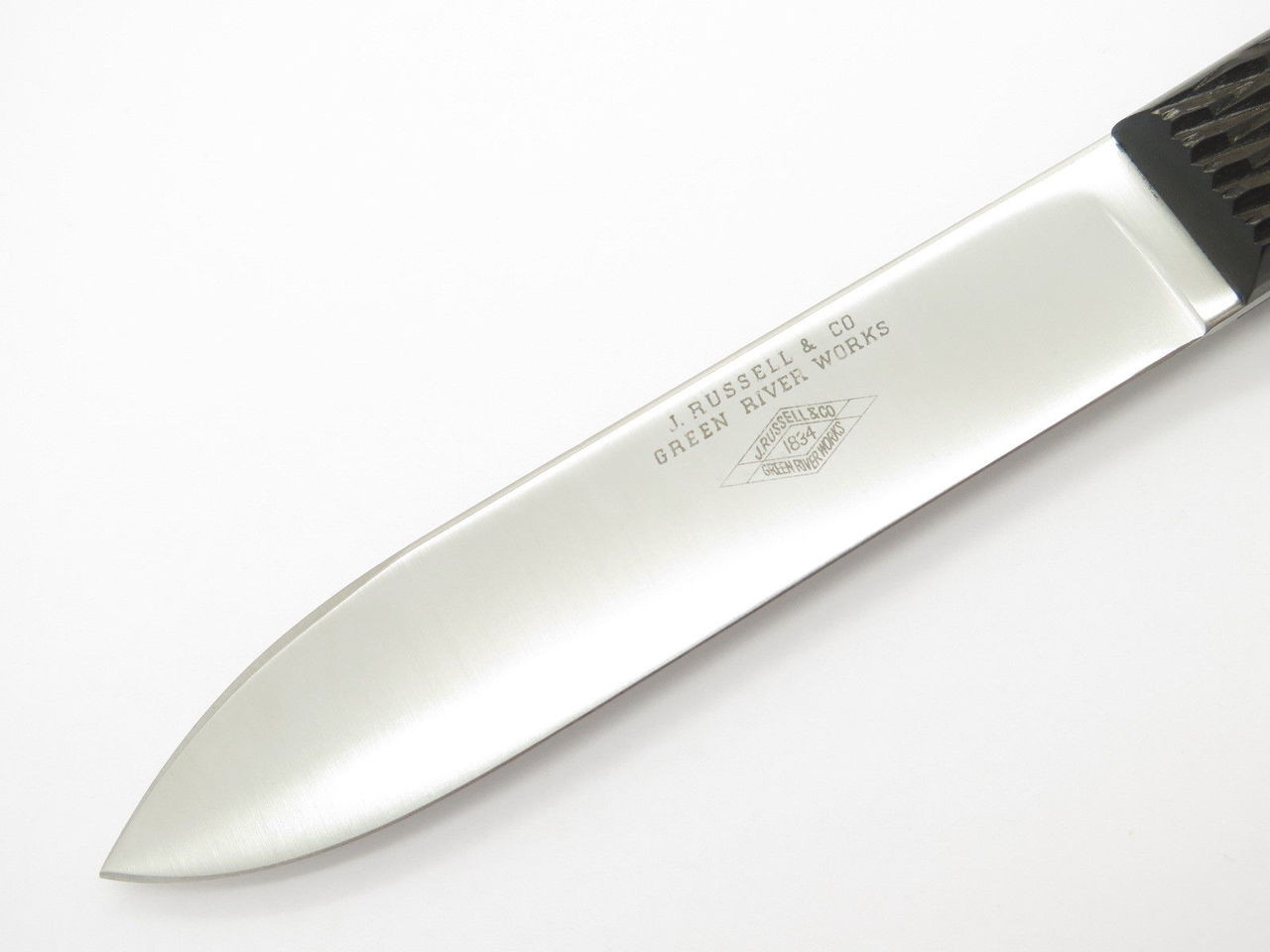 Vtg 1976 Bicentennial Green River Russell Dadley Fixed Blade