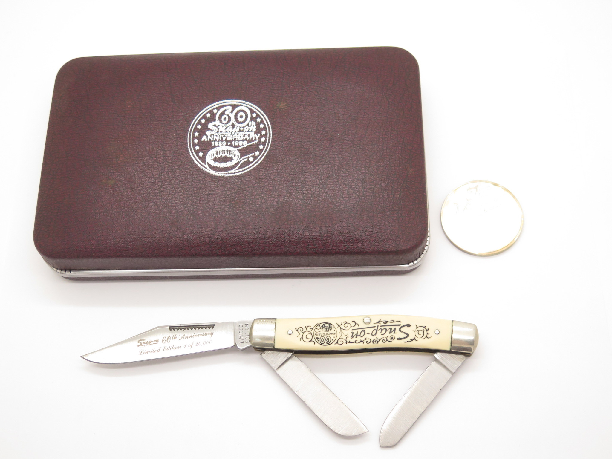 Vintage 1980 Seki Japan Snap On Limited 60th Anniversary Folding