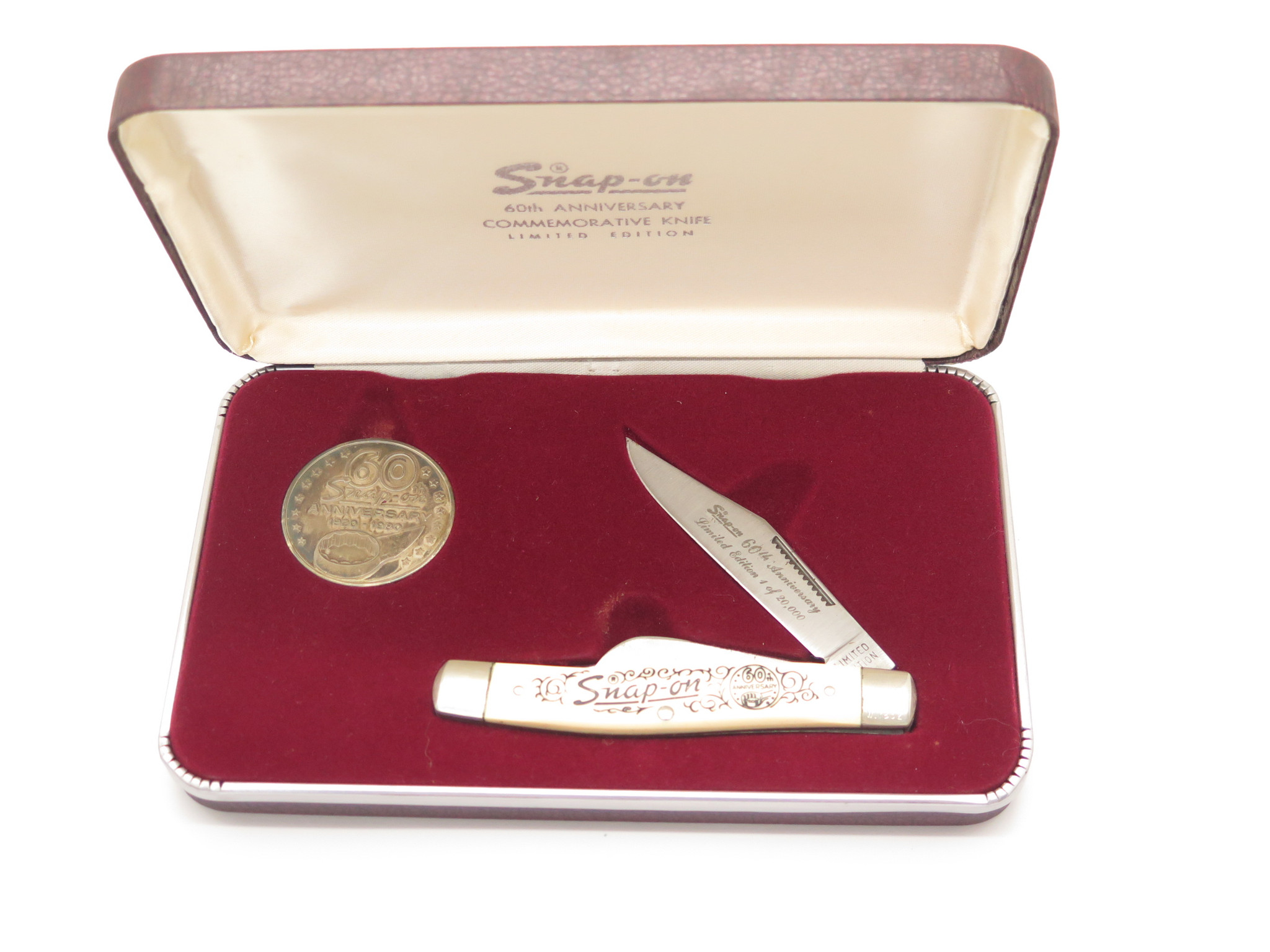 Vintage 1980 Seki Japan Snap On Limited 60th Anniversary Folding