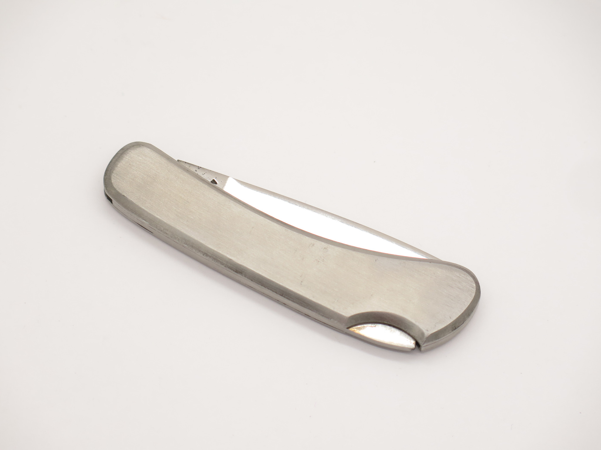 Vintage Explorer 11-350 Seki Japan Gent Folding Lockback Stainless