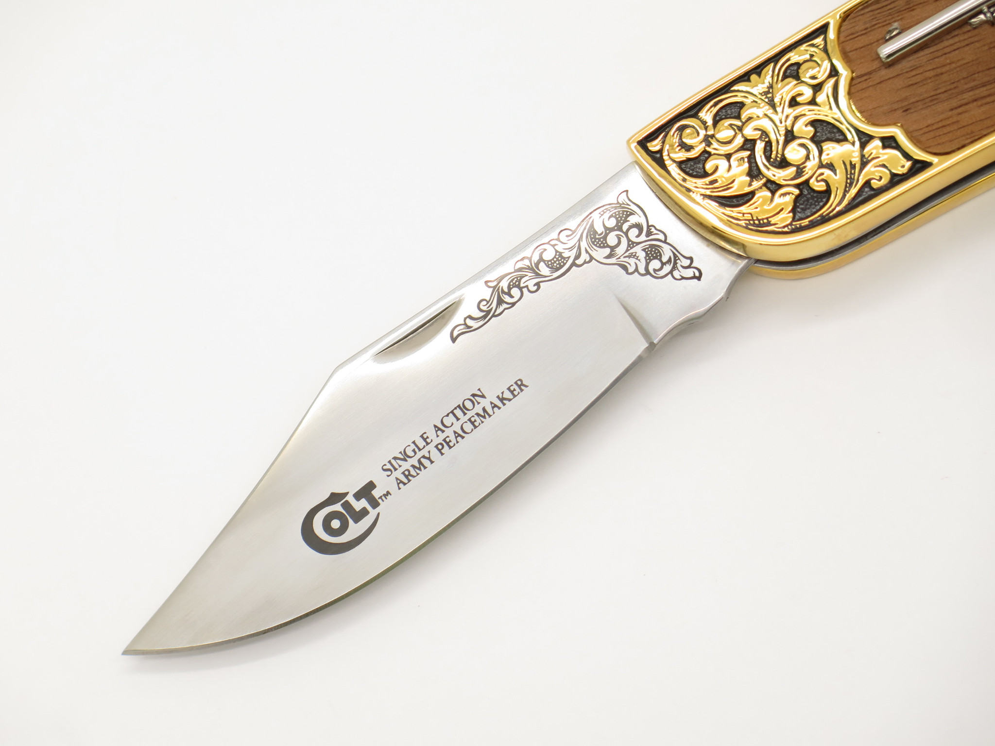 Franklin Mint Colt Peacemaker Single Action Commemorative Folding