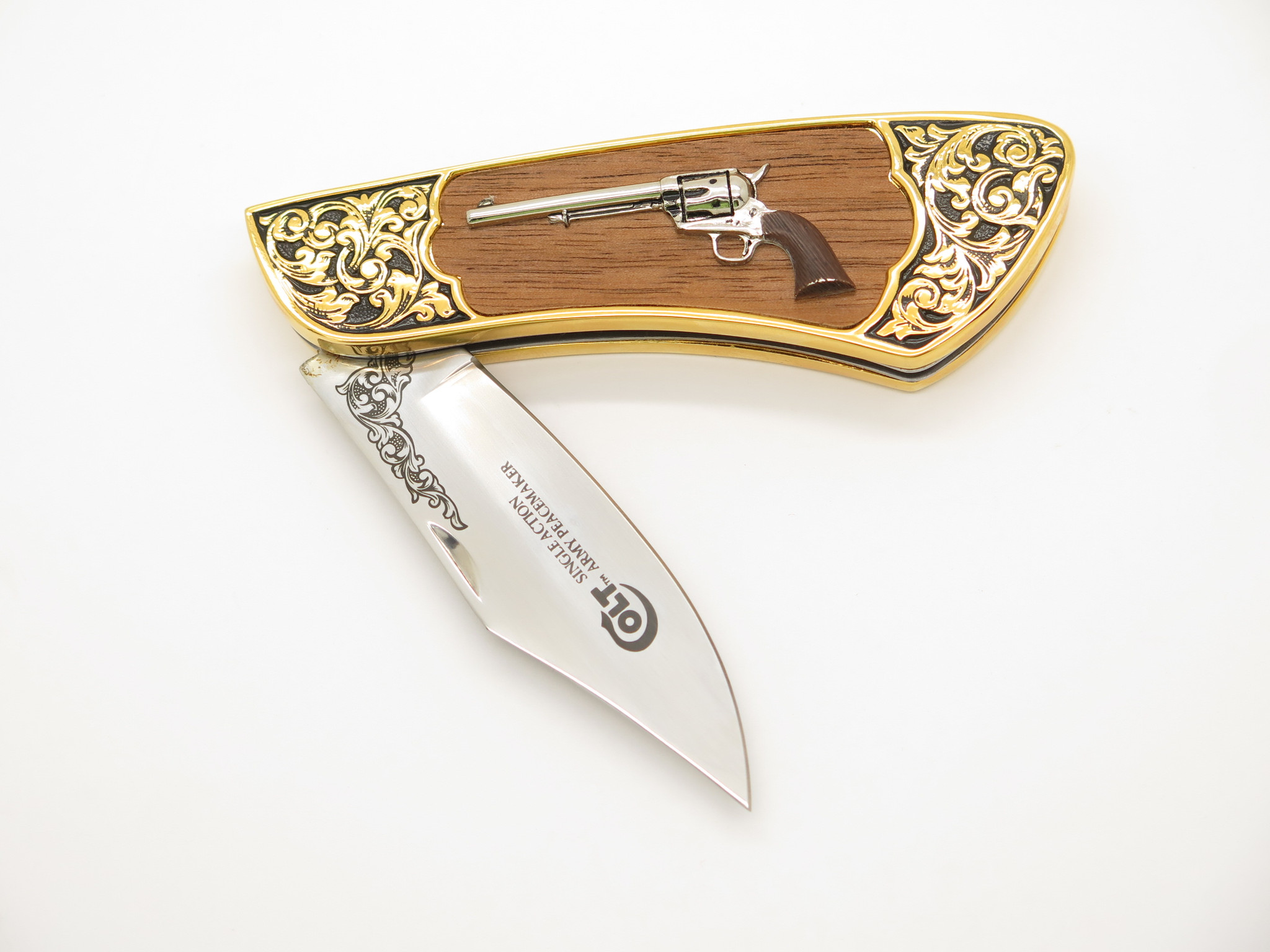 Franklin Mint Colt Peacemaker Single Action Commemorative Folding