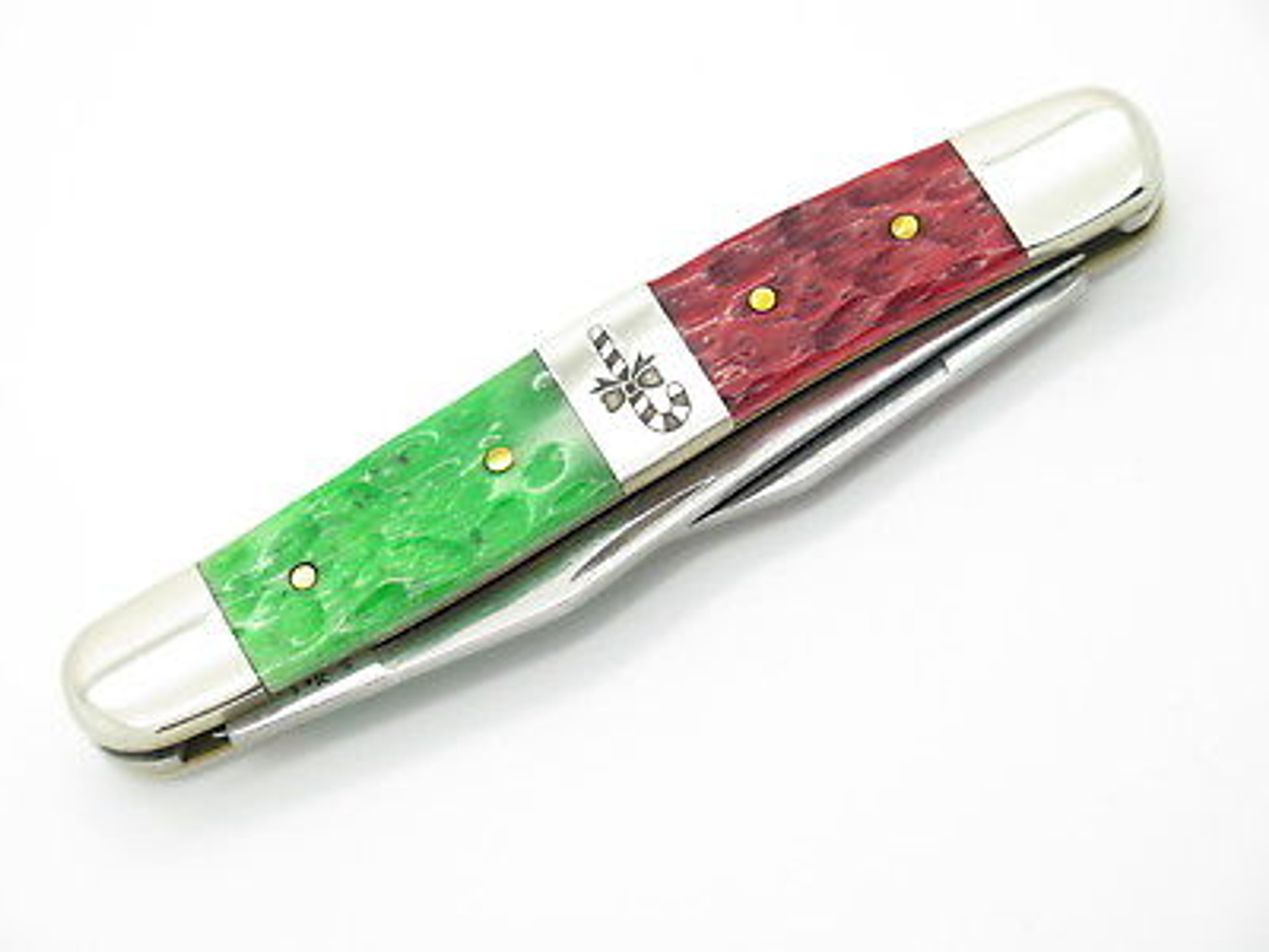 2013 Case XX Muskrat Folding Pocket Knife Christmas Jigged