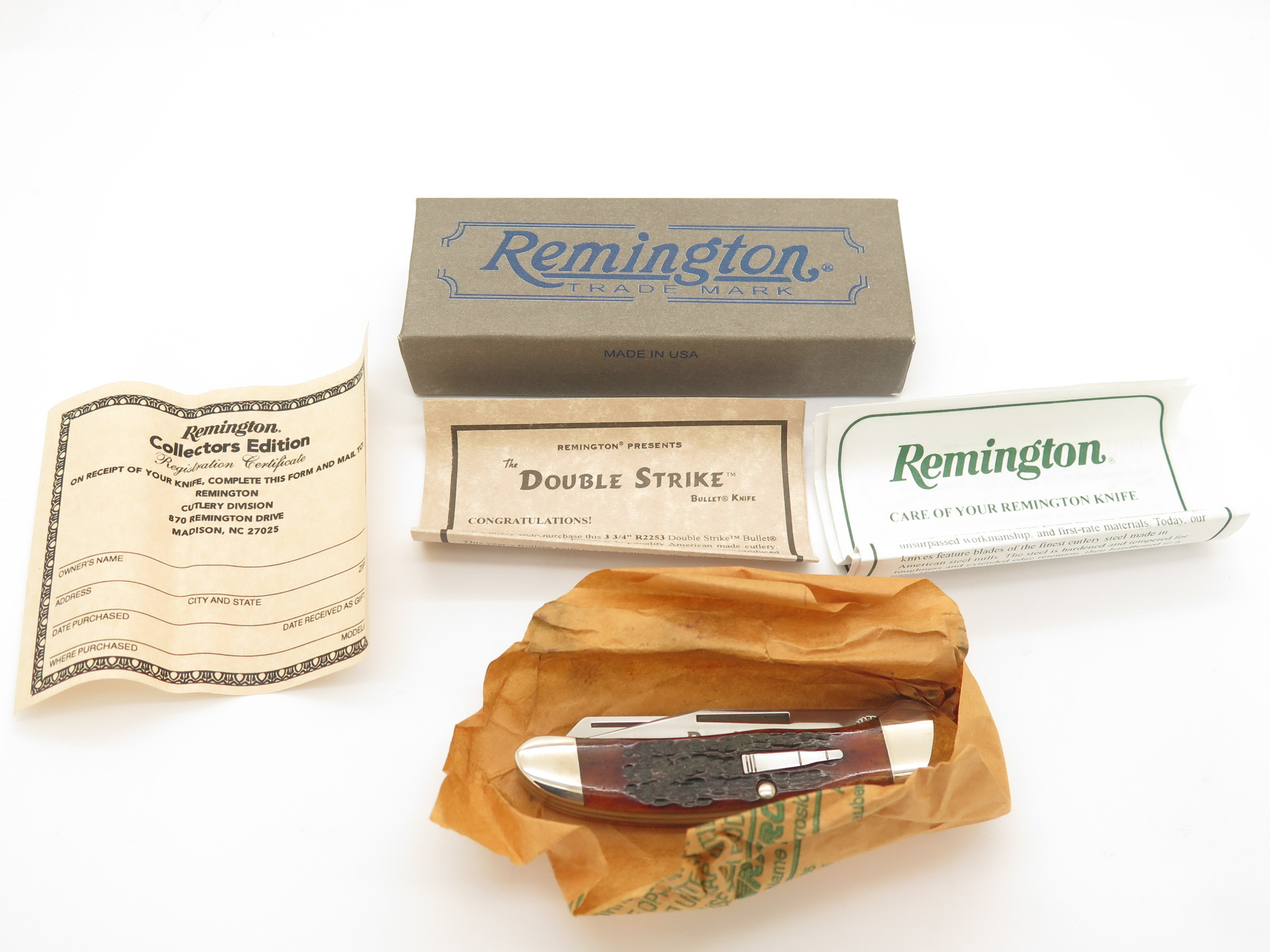 2010 Remington R2253 Double Strike Bullet USA Trapper Folding 2010 Remington R2253 Double Strike Bullet USA Trapper Folding