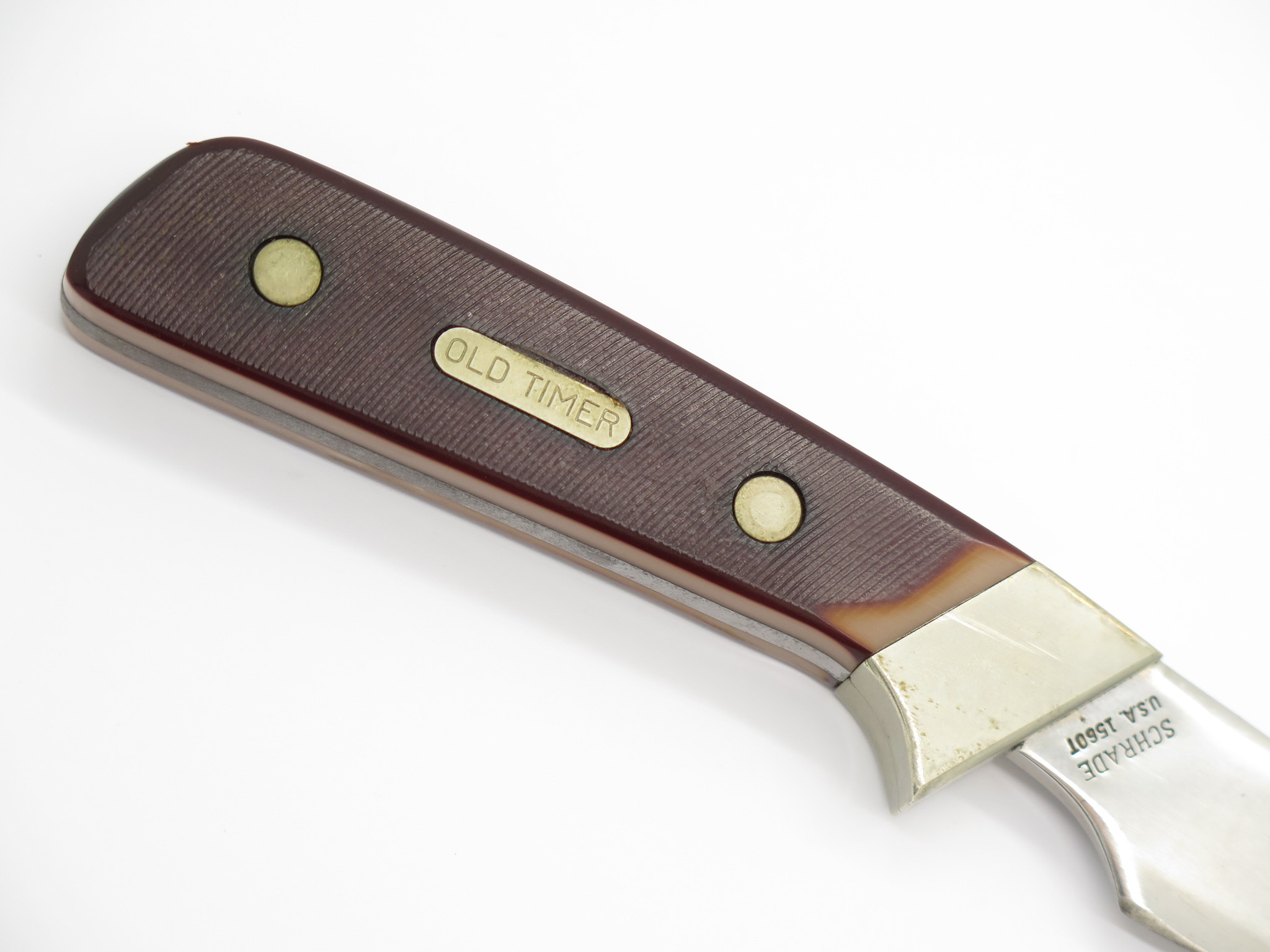 Vintage Schrade Old Timer 156OT Lil Finger USA Small Game Fixed