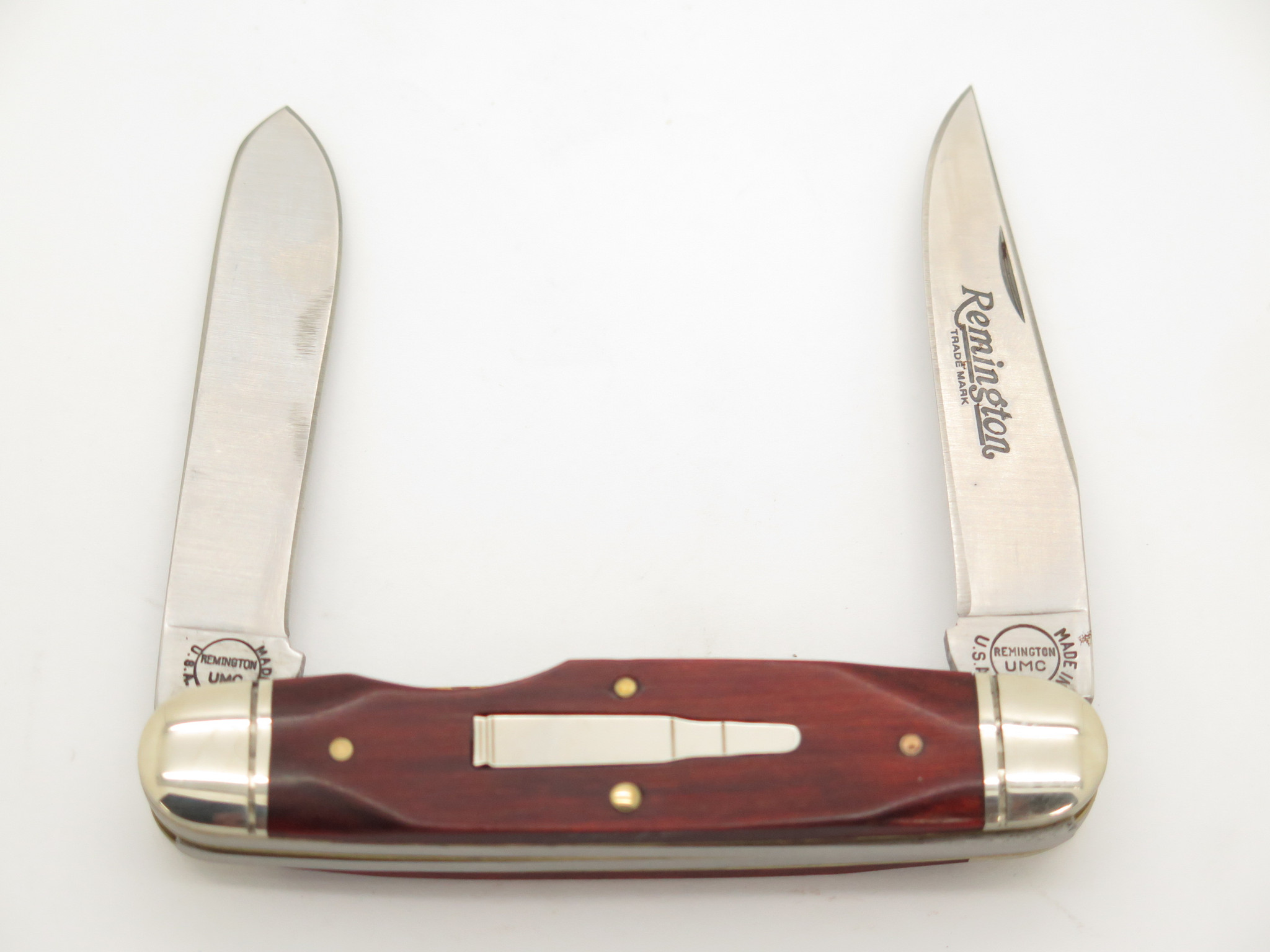 Vintage 1997 Remington R4468 Lumberjack USA Wood Muskrat Folding