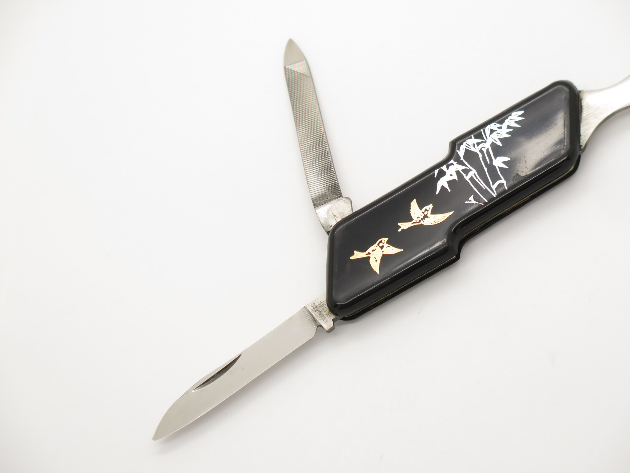 Vintage 70s P-708/C Seki Japan Black Gold 8.25