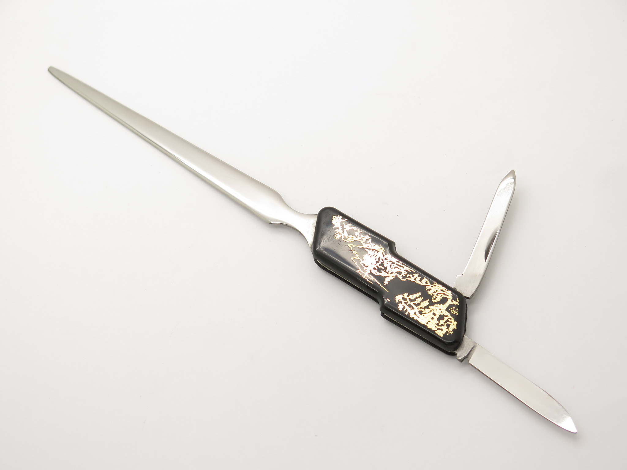 Vintage 70s P-708/C Seki Japan Black Gold 8.25