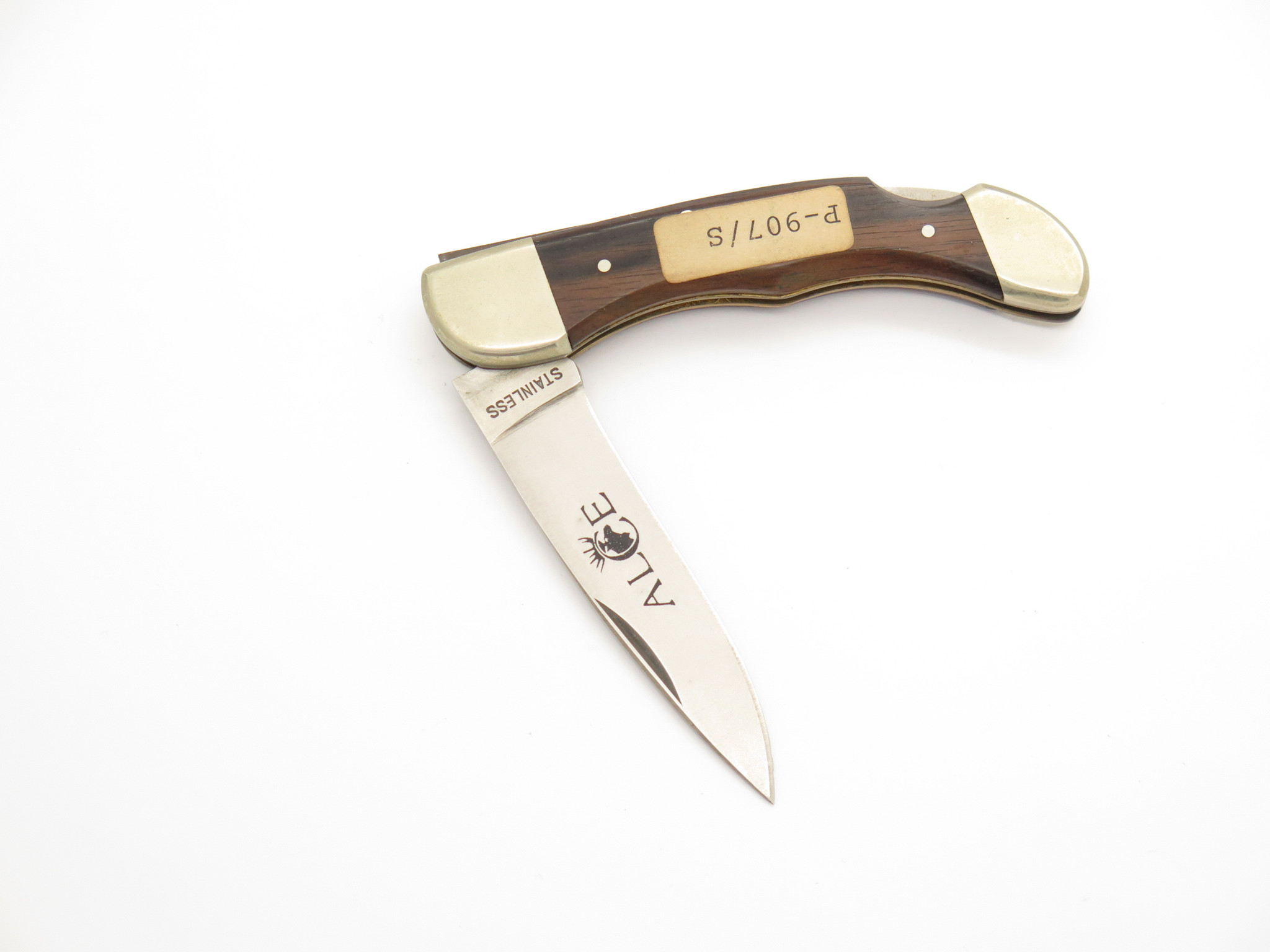 Vintage Muela ALCE Seki Japan Prototype Wood Lockback 3.37