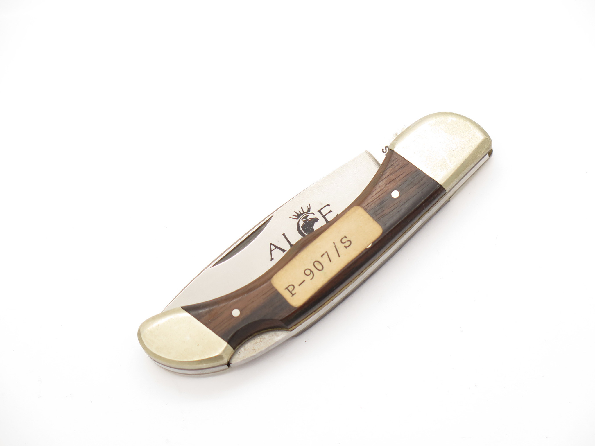 Vintage Muela ALCE Seki Japan Prototype Wood Lockback 3.37