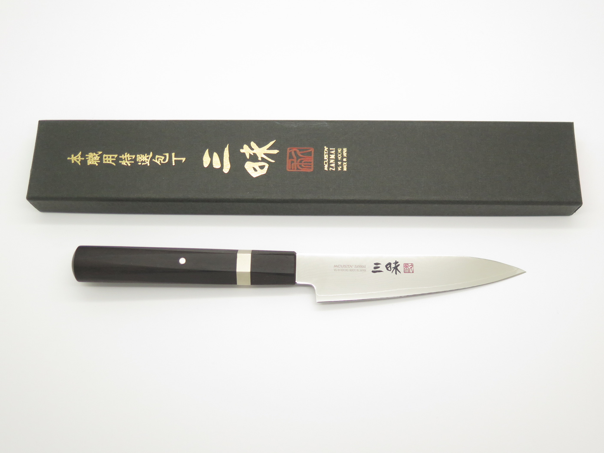 Mcusta Zanmai HZ3-3001D Seki Japan Paring 110mm Japanese Damascus