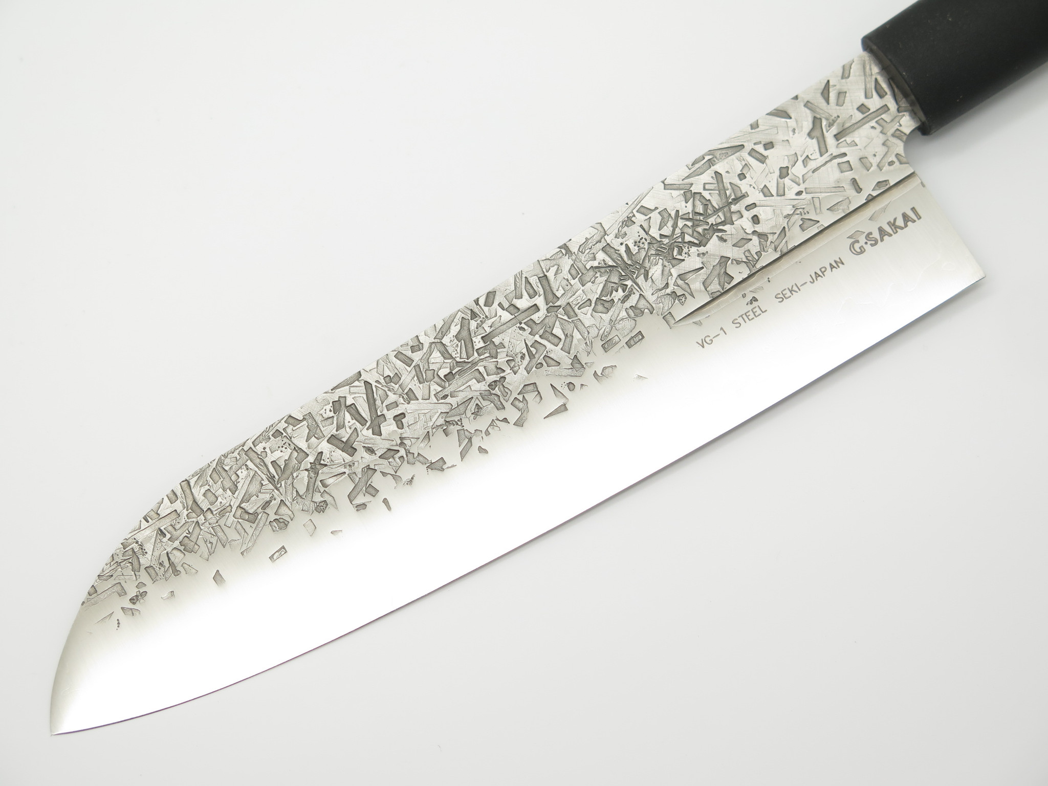 G. Sakai Seki Japan Bosen Santoku 188mm VG-1 Core Kitchen Cutlery