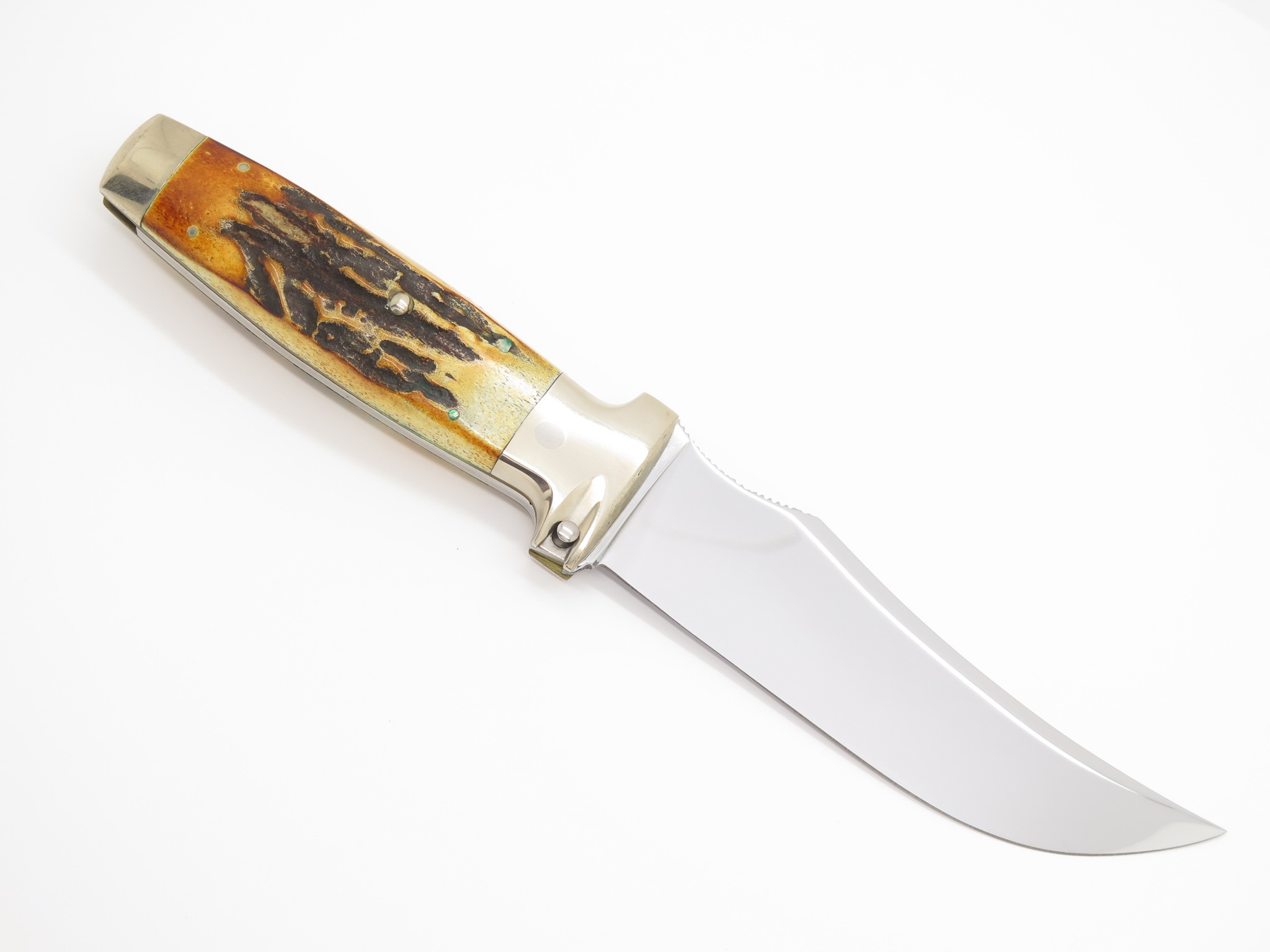 Vintage 1965-69 Case XX 561 DeLuxe Stag Axe Fixed Blade Hatchet Knife ...