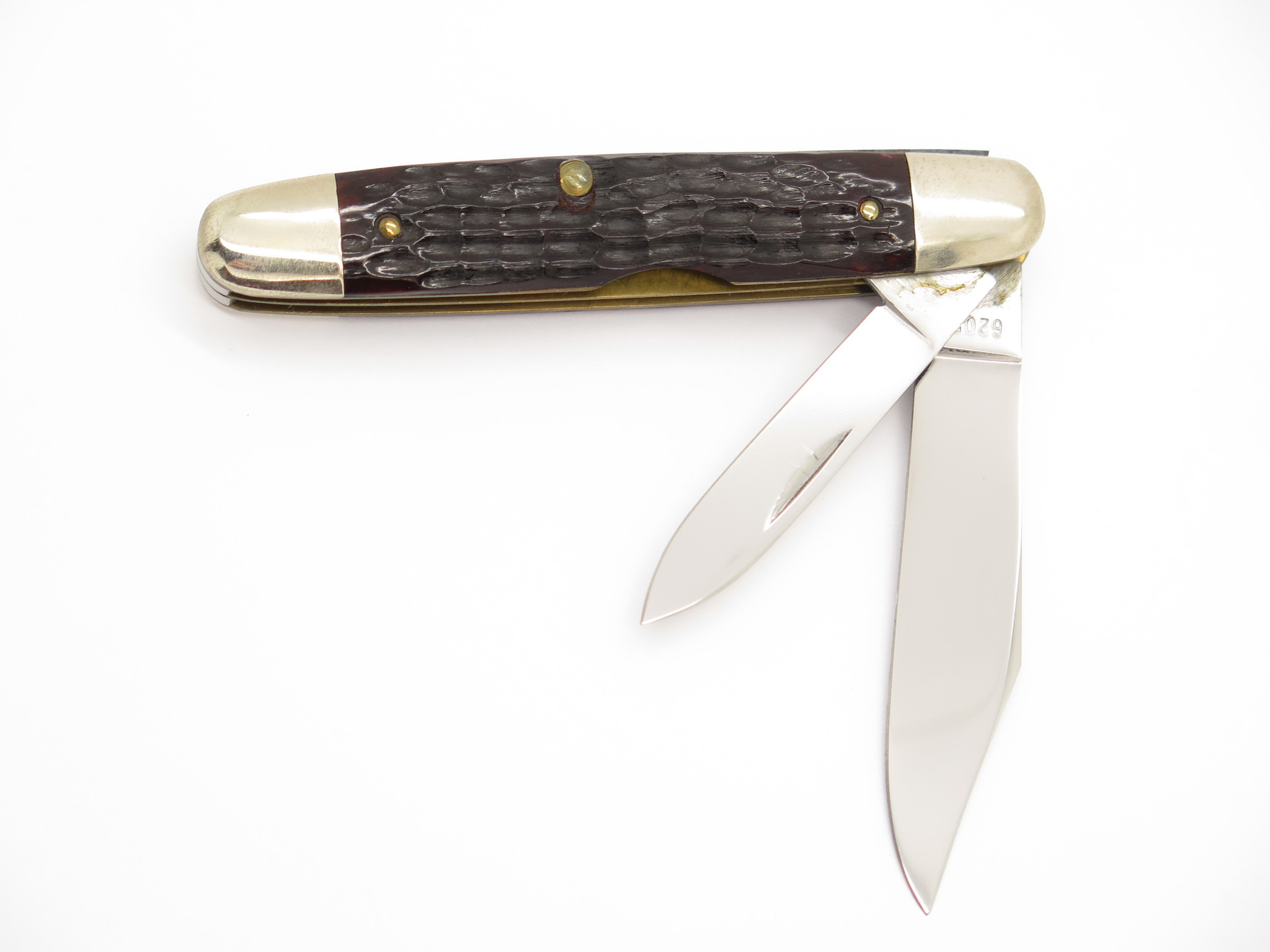 Vintage1940-64 Case XX 62055 USA Jigged Handle Folding Cigar Jack