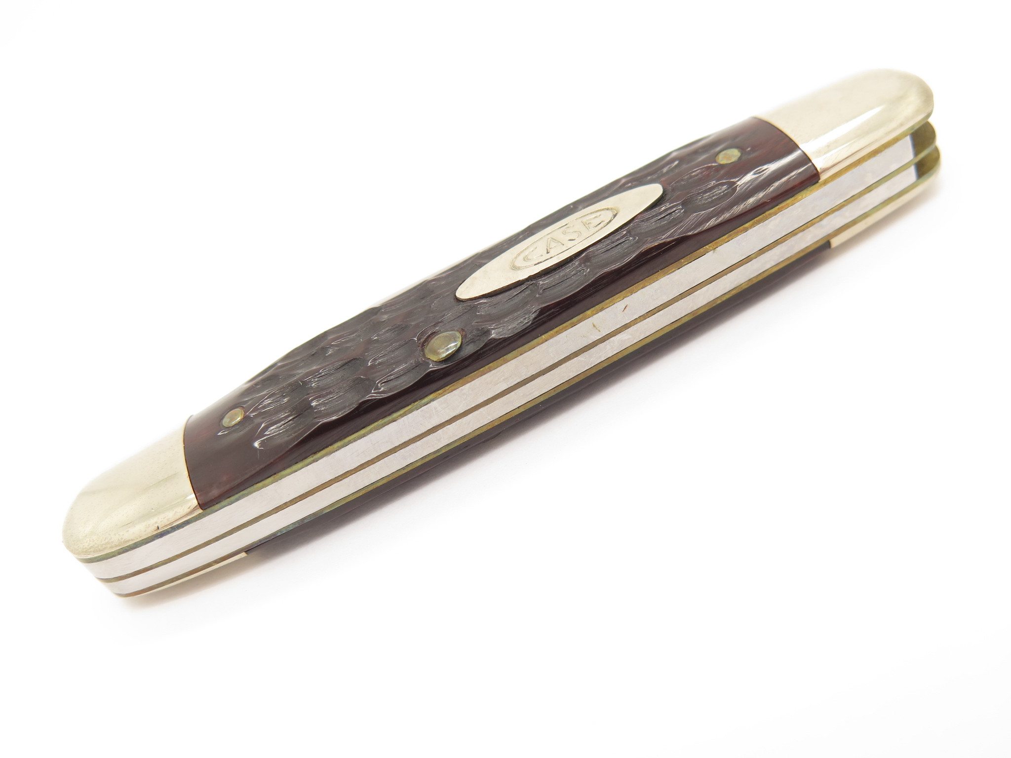 Vintage1940-64 Case XX 62055 USA Jigged Handle Folding Cigar Jack
