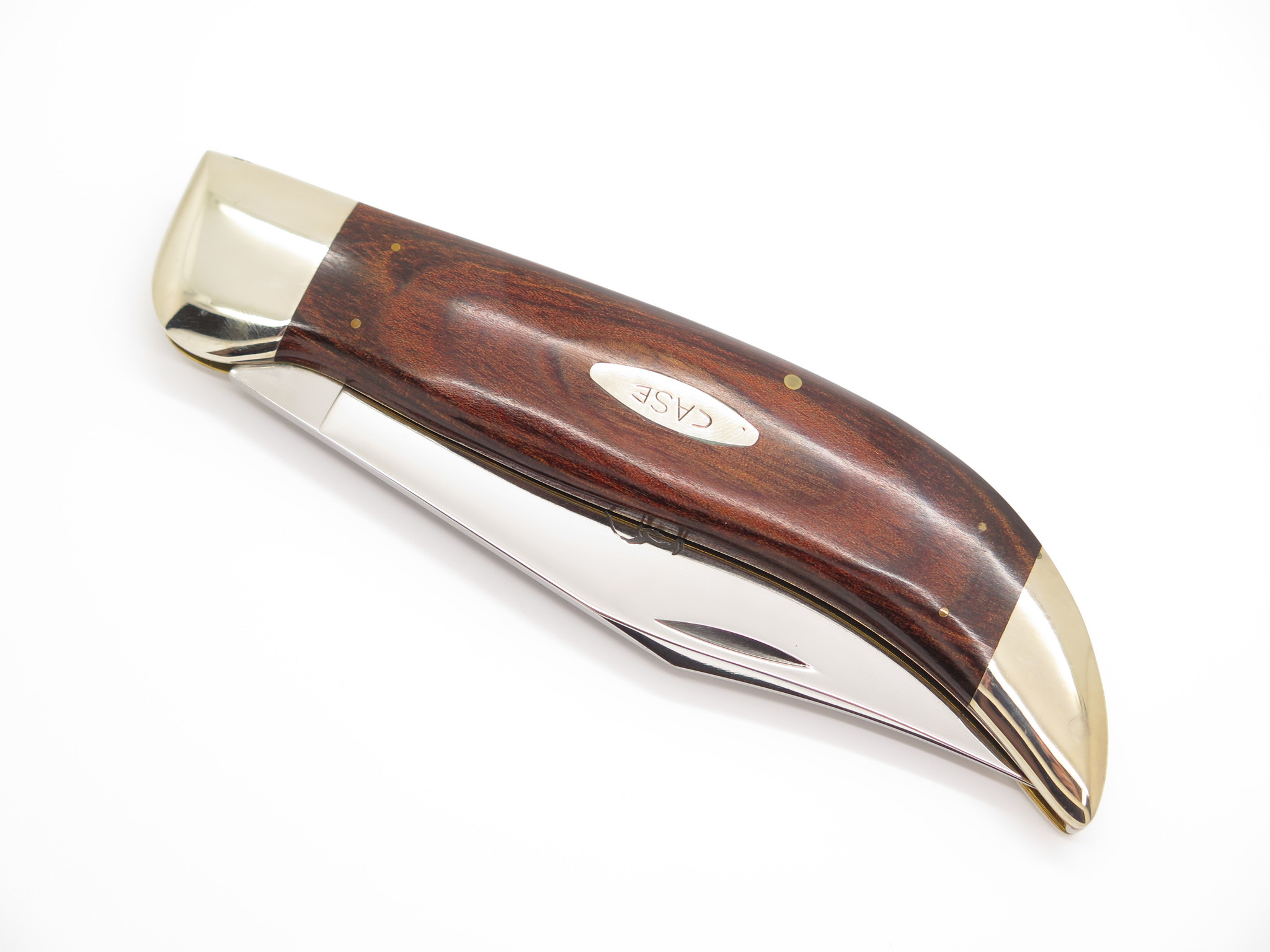 Vintage 1976 Case XX P172 Buffalo 4 Dot USA Wood Folding Hunter