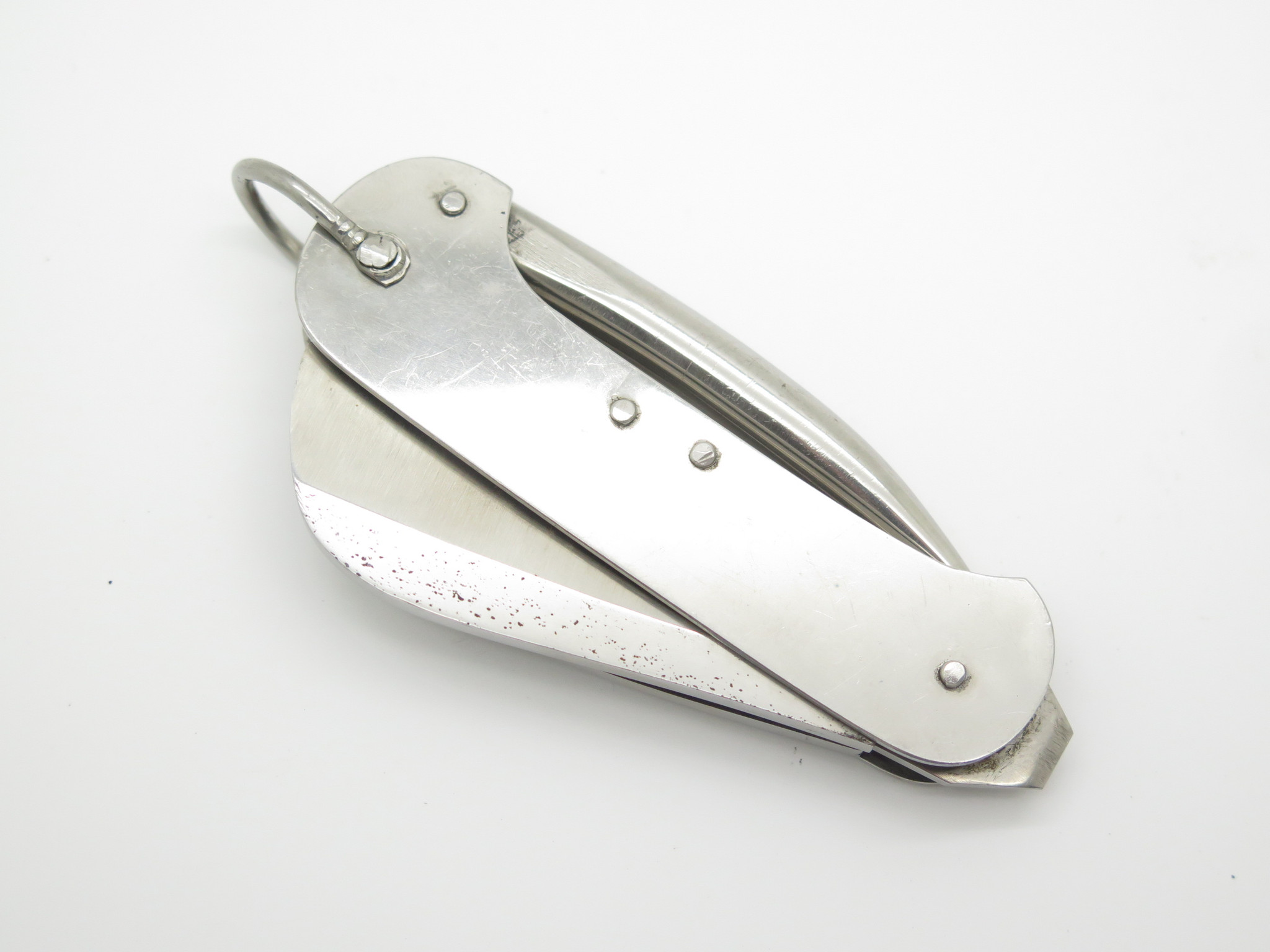 Vintage Japan Stainless Steel Sailor Rigging Marlin Spike Pocket