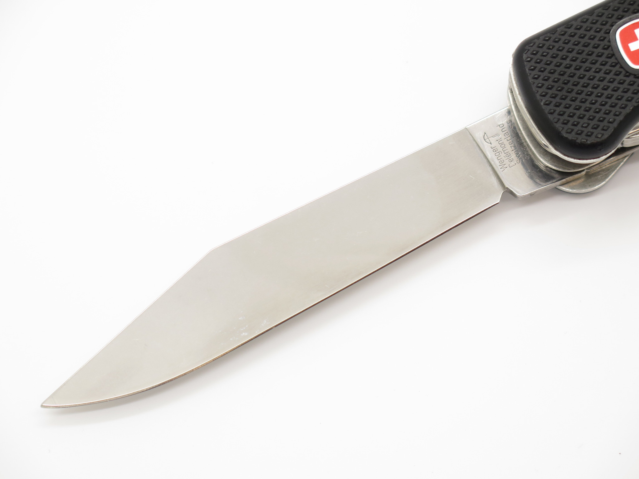 Vintage Wenger Delemont Switzerland Swiss Grip Folding Army