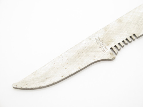 Vintage 1980s Tak Fukuta Seki Japan 5.5" Caper Fixed Blade Knife Making Blank