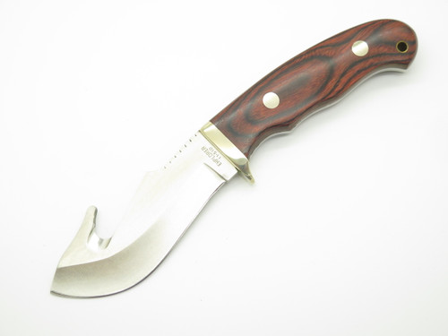 Vtg 80s Explorer 11-510 Tak Fukuta Seki Japan Fixed Gut Hook AUS-8 Hunting Knife