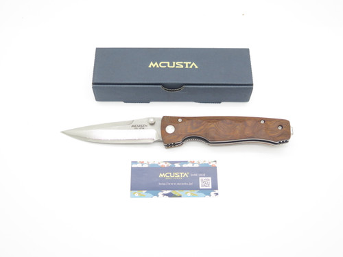 Mcusta Tactility Elite Seki Japan MC-125D Ironwood Damascus Folding Pocket Knife