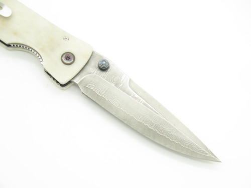 Mcusta MC-126D Seki Japan Tactility Elite Corian Damascus Folding Pocket Knife