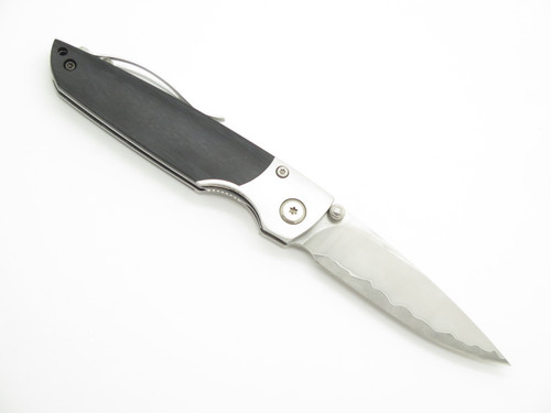 Mcusta Seki Japan MC-0144G Tiana SPG2 Pakka Wood Folding Linerlock Pocket Knife