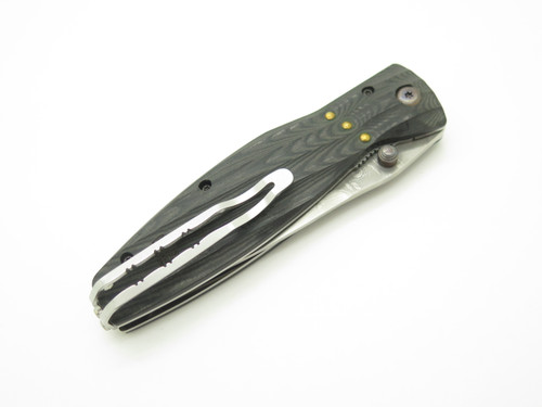 Mcusta Seki Japan Nobunaga MC-181D Micarta VG-10 Damascus Folding Knife
