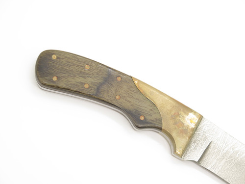 Vintage 80s Rigid RG-27 Fukuta Seki Japan Fixed Blade Buck Hunting Skinner Knife