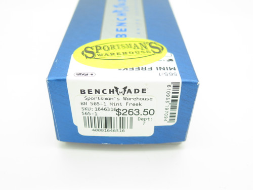 Empty Box only for Benchmade USA 565-1 Mini Freek Folding Pocket Knife